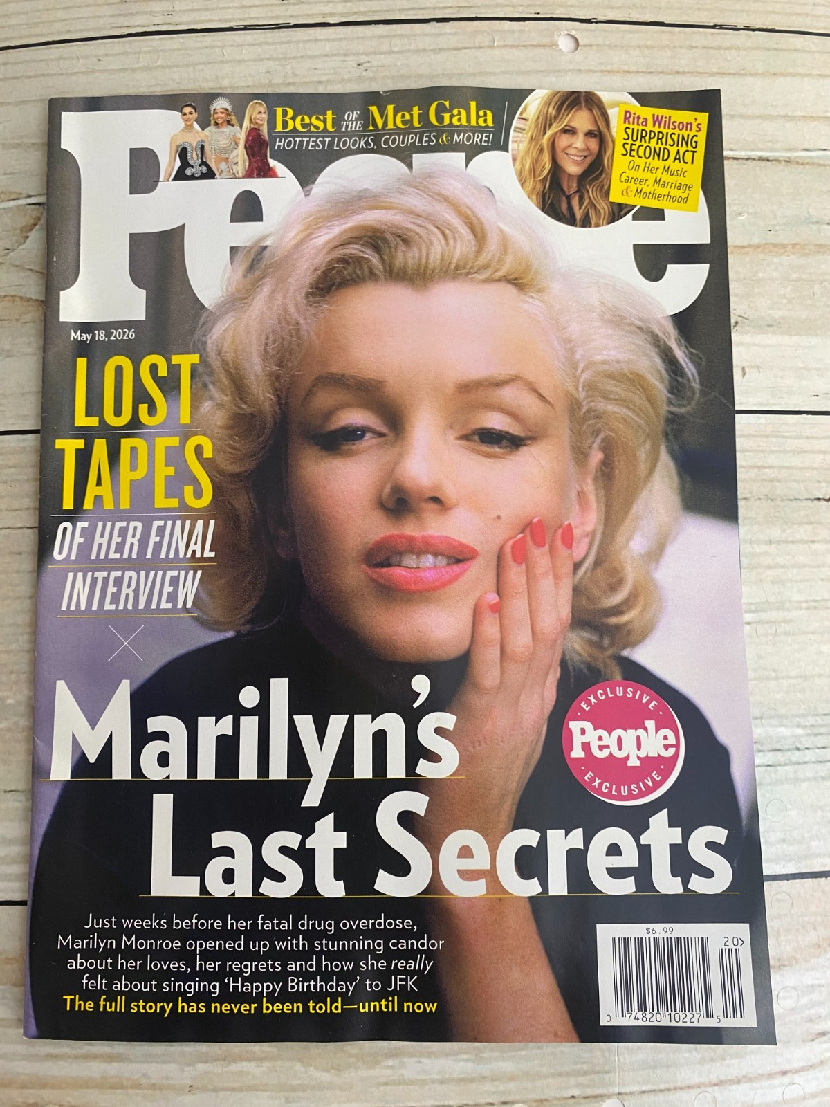 People Exclusive Magazine May 18/ 2026 Issue 20 Marilyn’s Last Secrets Lost tape
