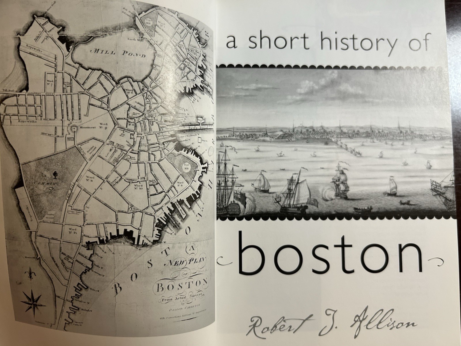 A Short History of Boston ~ 9781889833477 ~ Trade Paperback