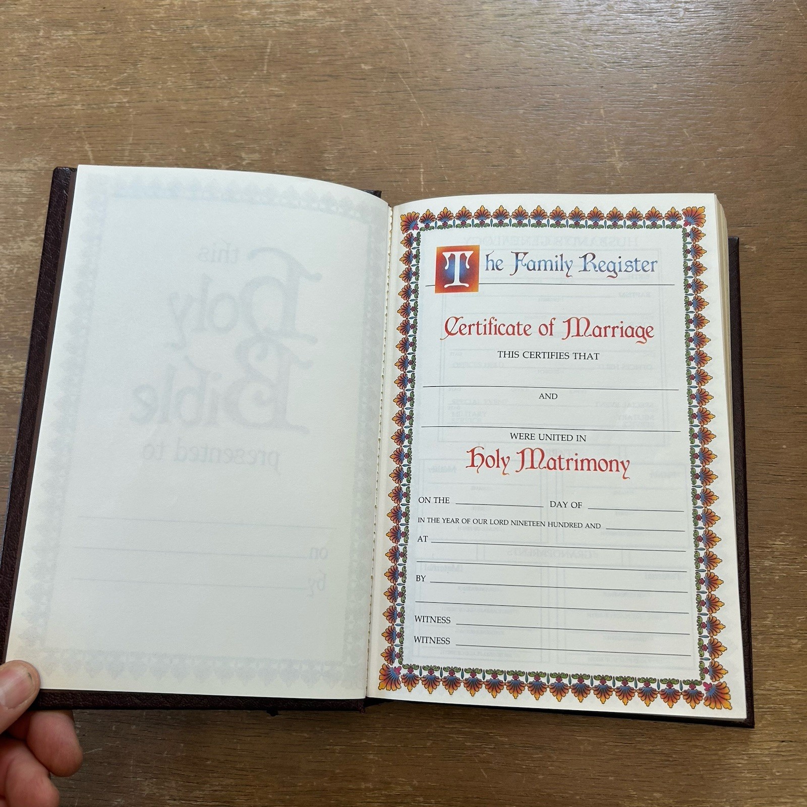 King James Holy Bible Jimmy Swaggart Giant Print Commentary Edition Red Letter