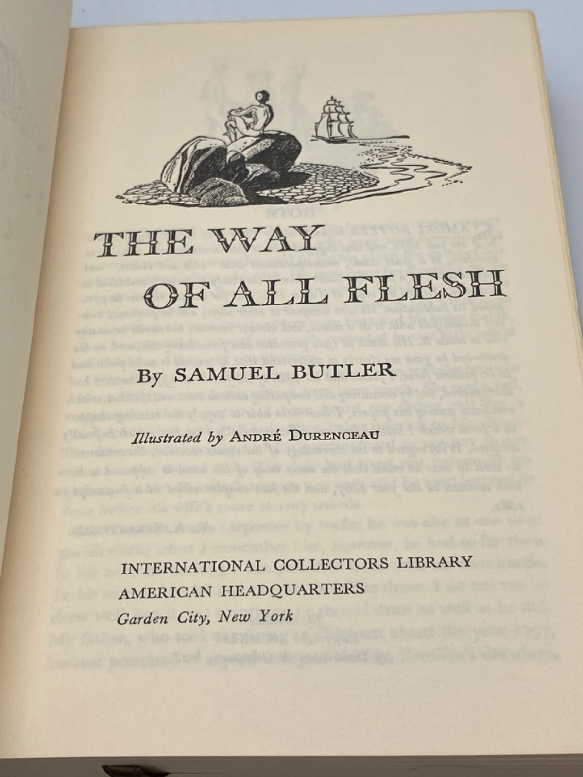 1944 ICL THE WAY OF ALL FLESH Butler Collectors LTD ILLUSTRATED Edition 24K GOLD