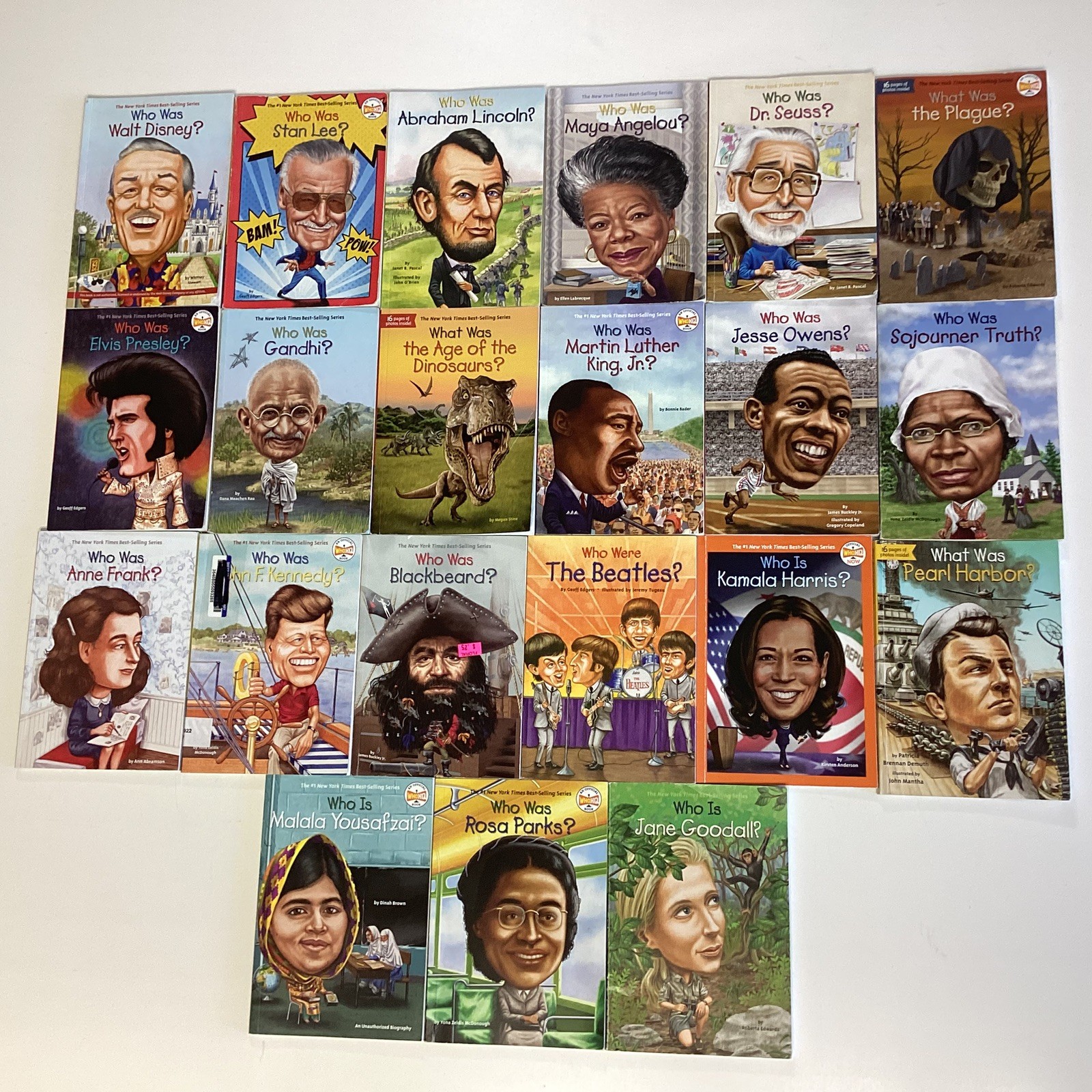 Who HQ Who What Where 21 Book Lot