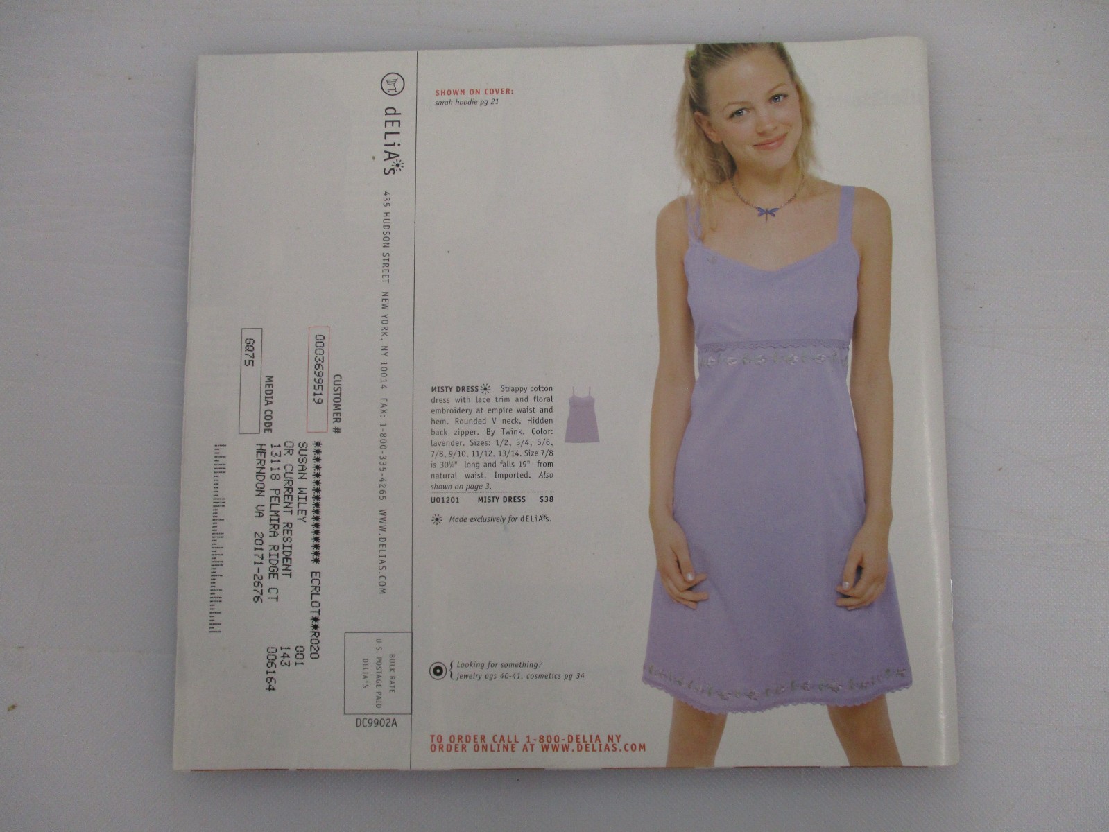 DELIA’S TEEN FASHION CLOTHING CATALOG SPRING BREAK 1999 VINTAGE DELIAS