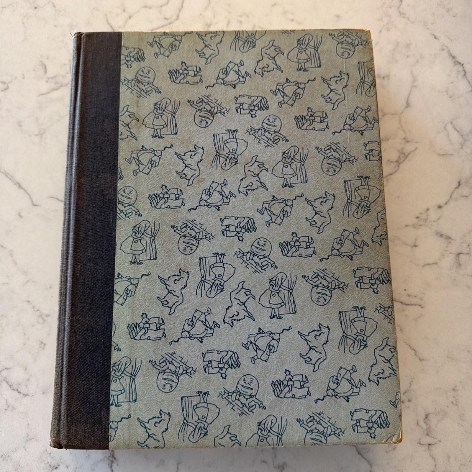 The Illustrated Treasure of Children’s Literature 1955 Vintage Hardcover Book