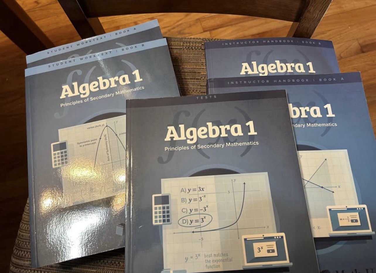 Math U See Algebra 1 Complete (New edition)