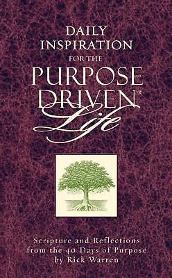 Daily Inspiration for the Purpose Driven – 9780310802013, paperback, Rick Warren