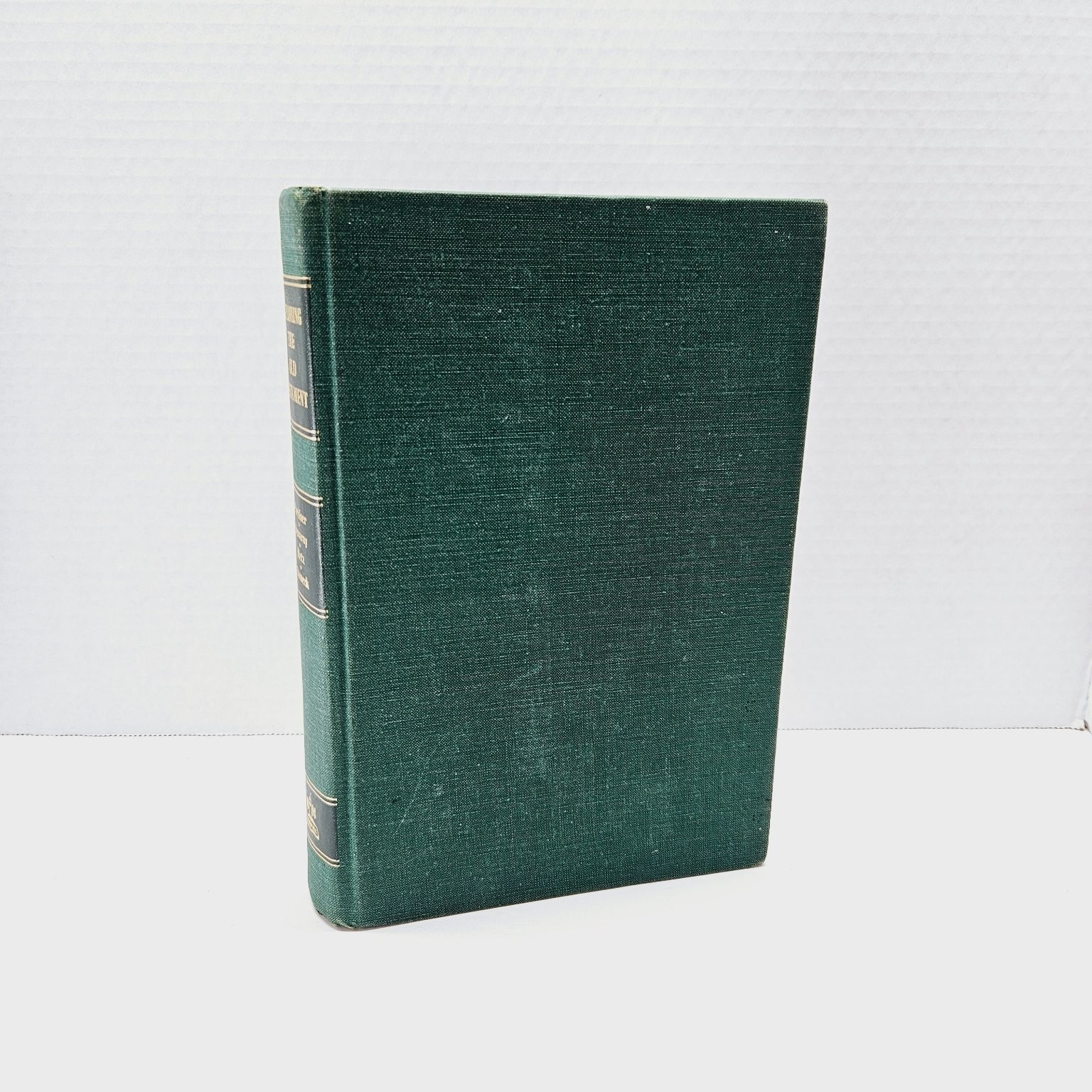 Vintage 1955 Exploring the Old Testament Purkiser Bible Beacon Hill Press HC
