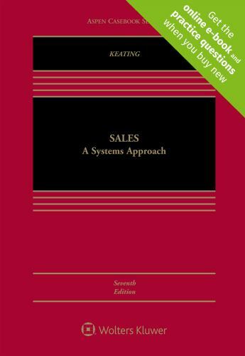 Sales: A Systems Approach (Aspen Casebook) – Hardcover By Daniel Keating – GOOD