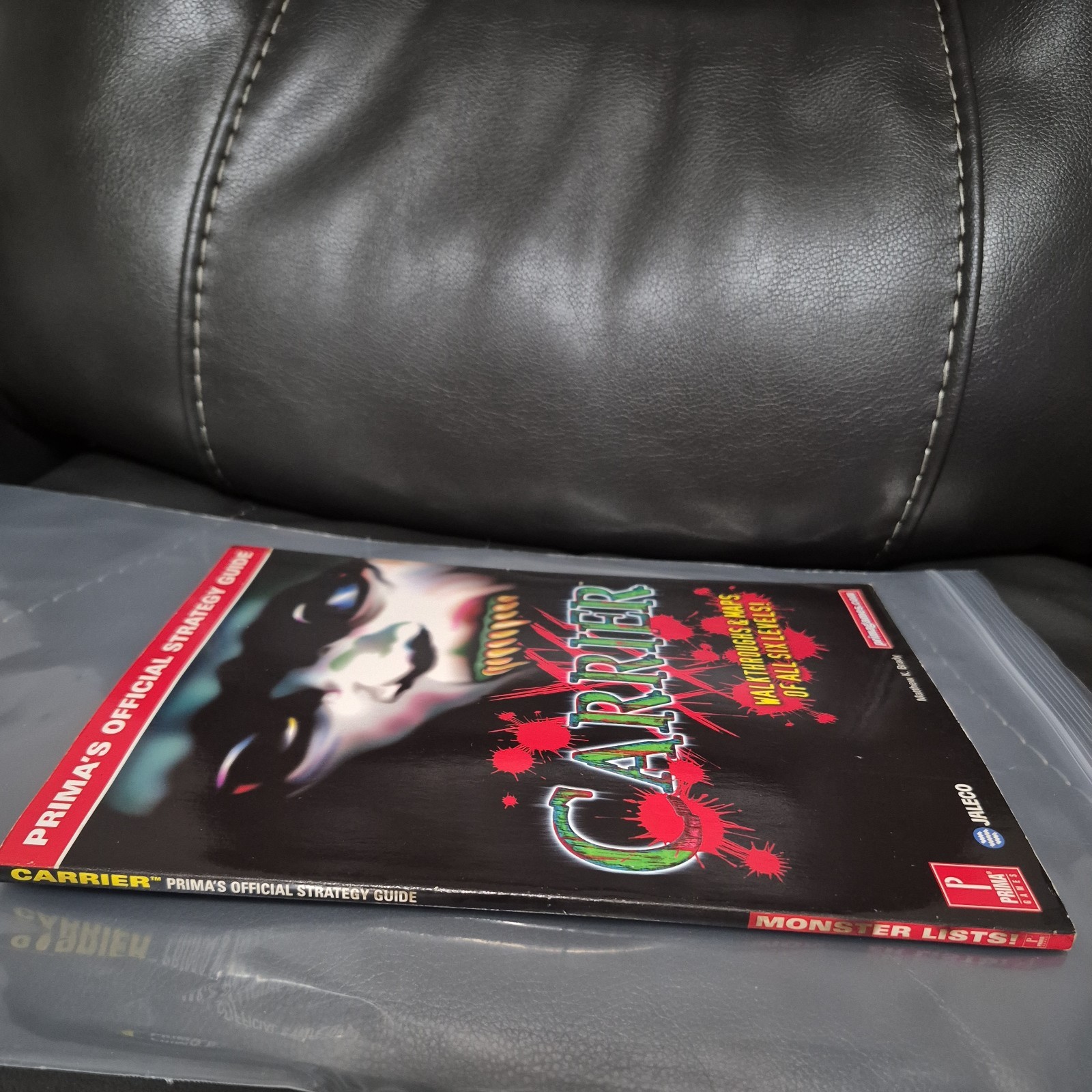 Carrier Prima’s Official Strategy Guide Games Walkthrough Jaleco Matthew K Brady