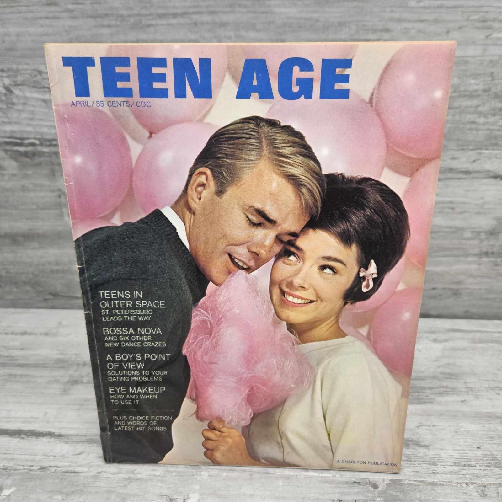 TEEN AGE Magazine April 1963 Dating Dancing Song Lyrics Fashion Movies Books