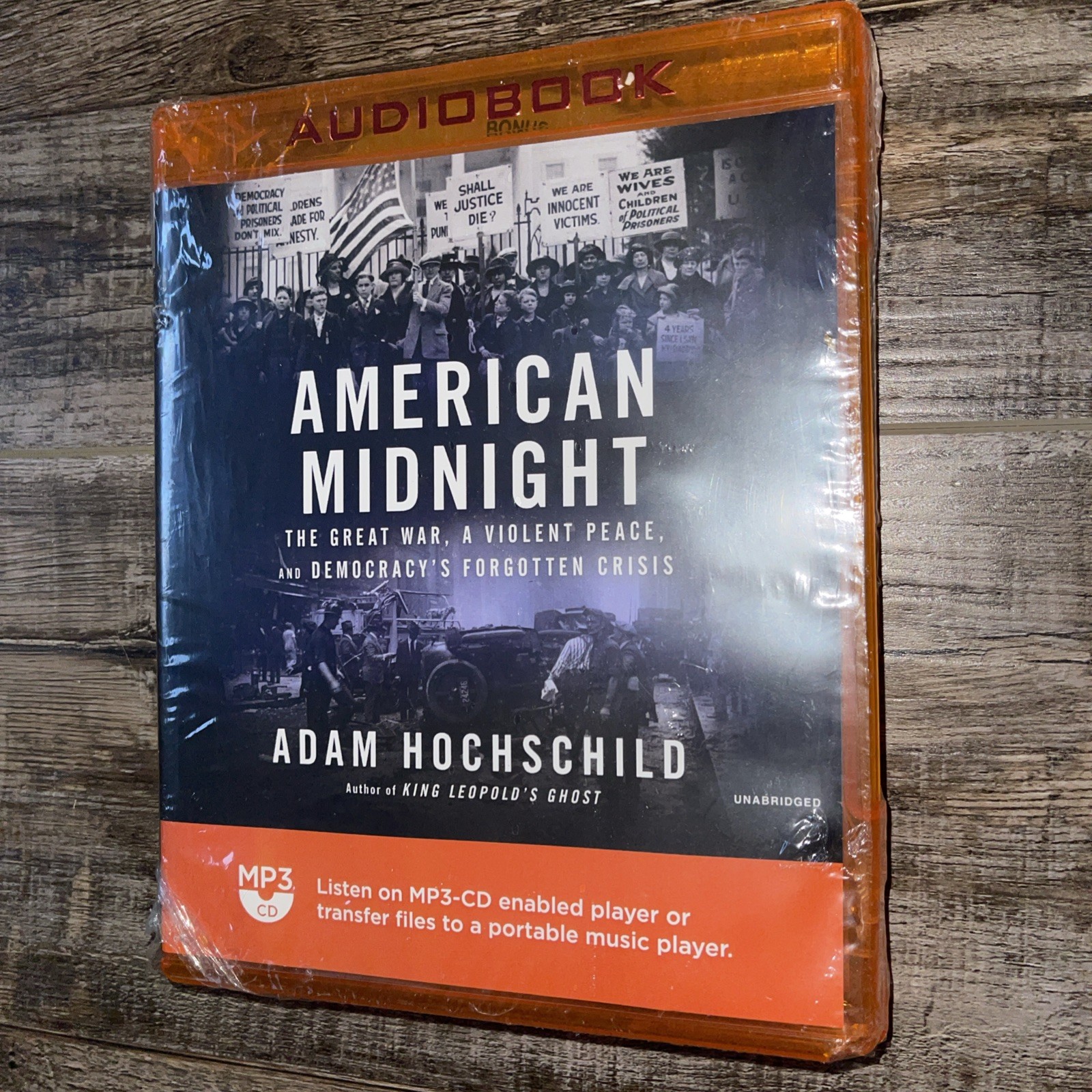 American Midnight – Adam Hochschild (MP3 CD Audiobook) NEW