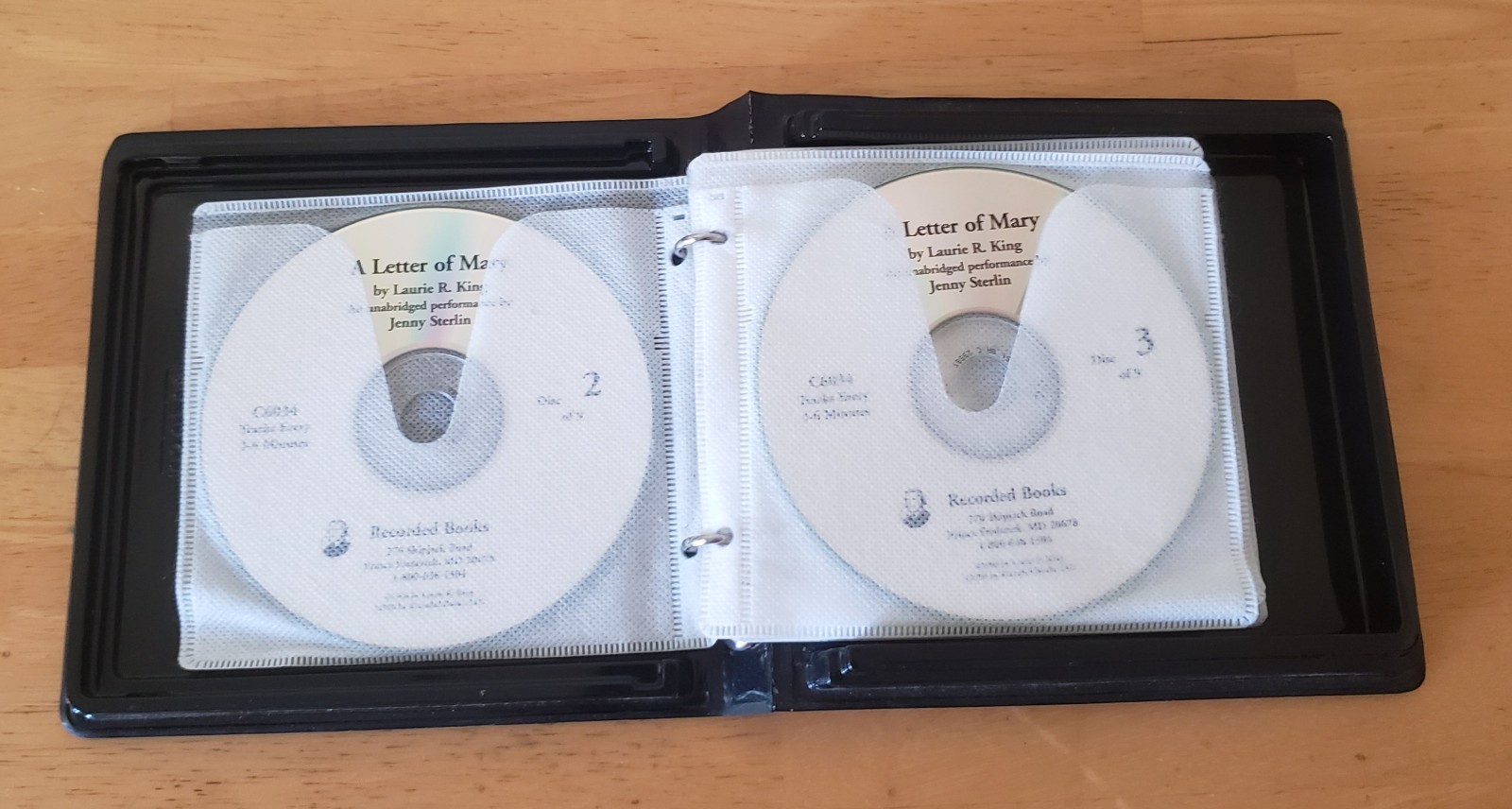 A Letter of Mary Unabridged 9 CD Audio Book Laurie R. King Very Good 1997