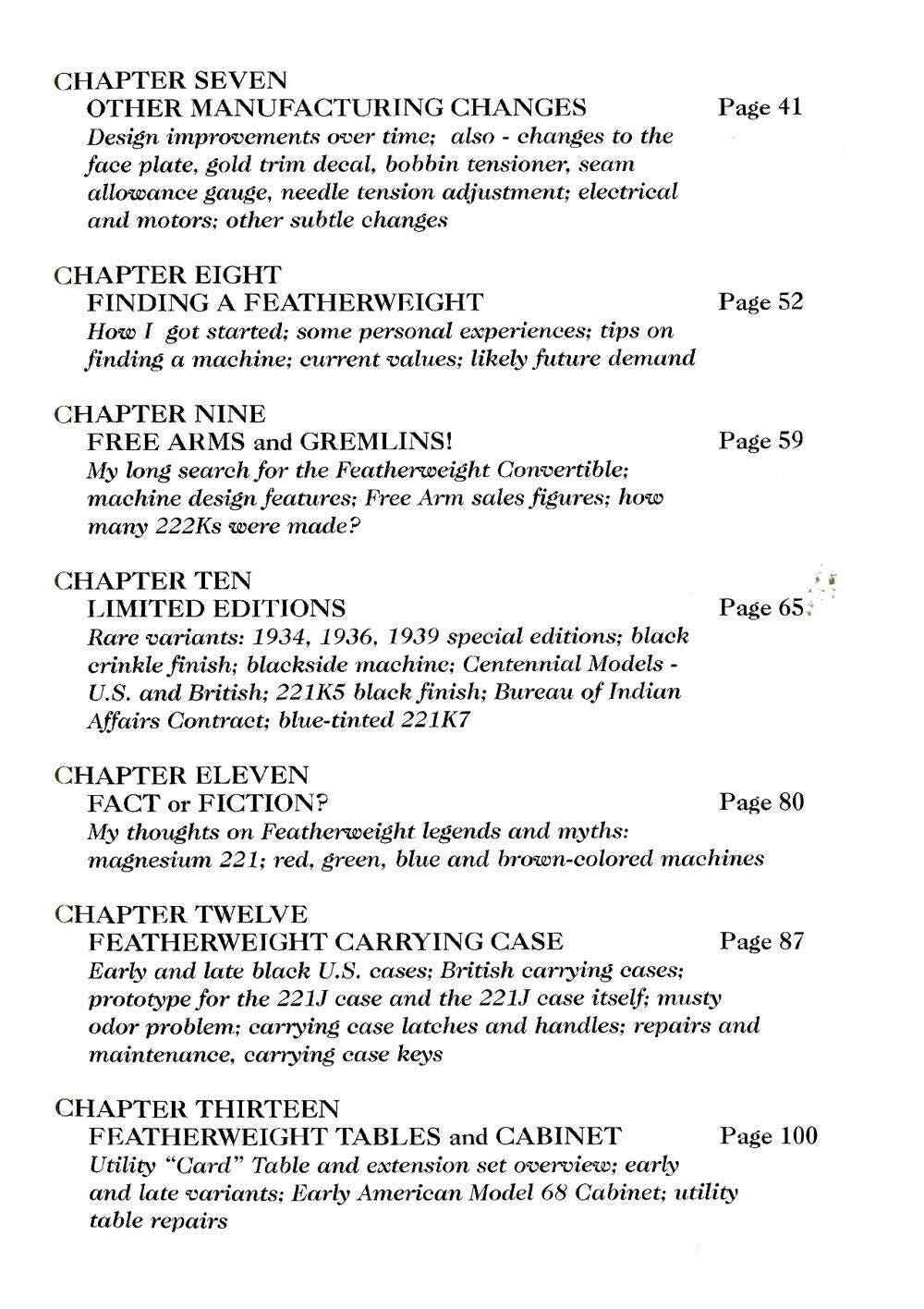 Featherweight 221, The Perfect Portable Book by Nancy Johnson-Srebro for C&T Pub