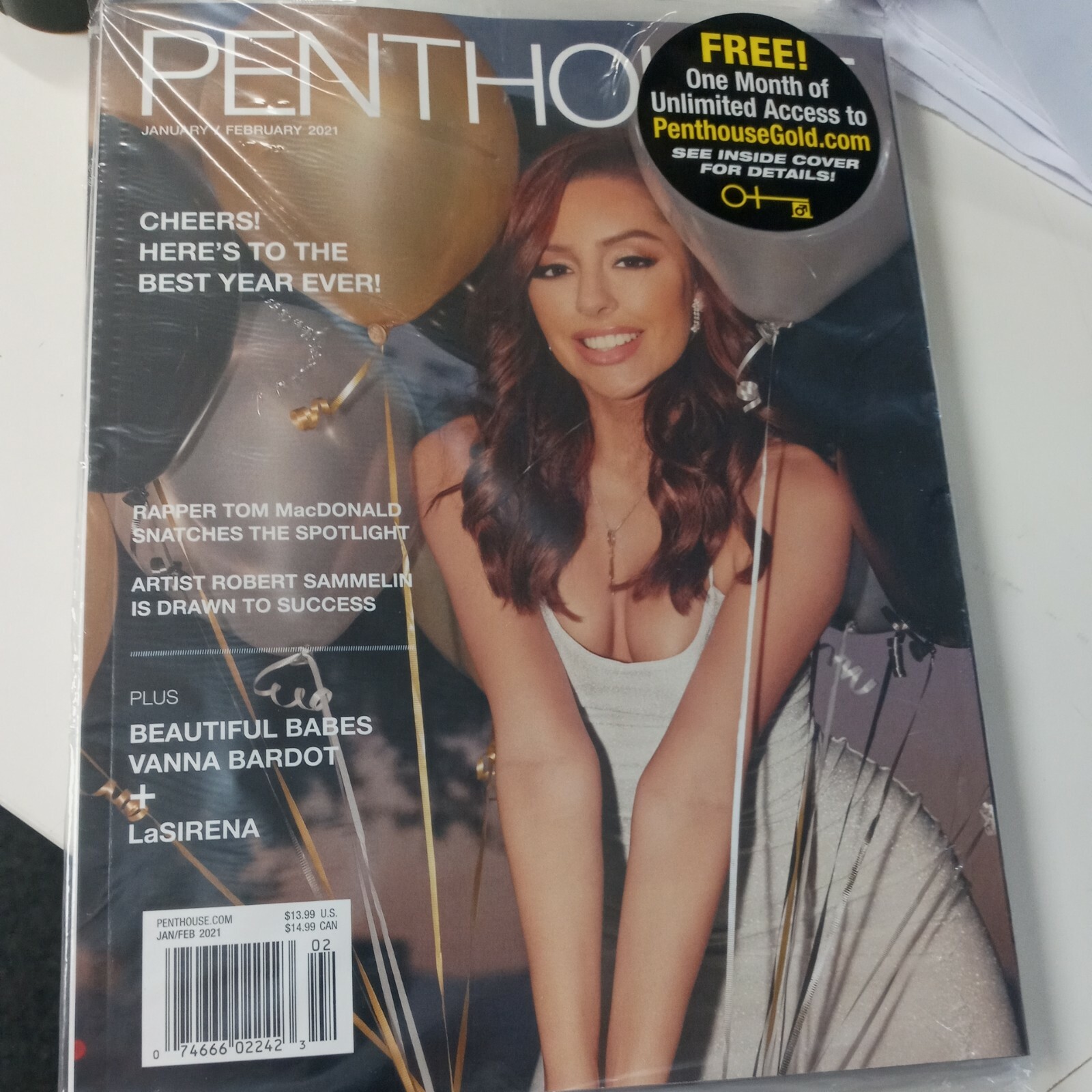 Penthouse Magazine January February 2021 CHEERS! Here’s To The Best Year Ever!