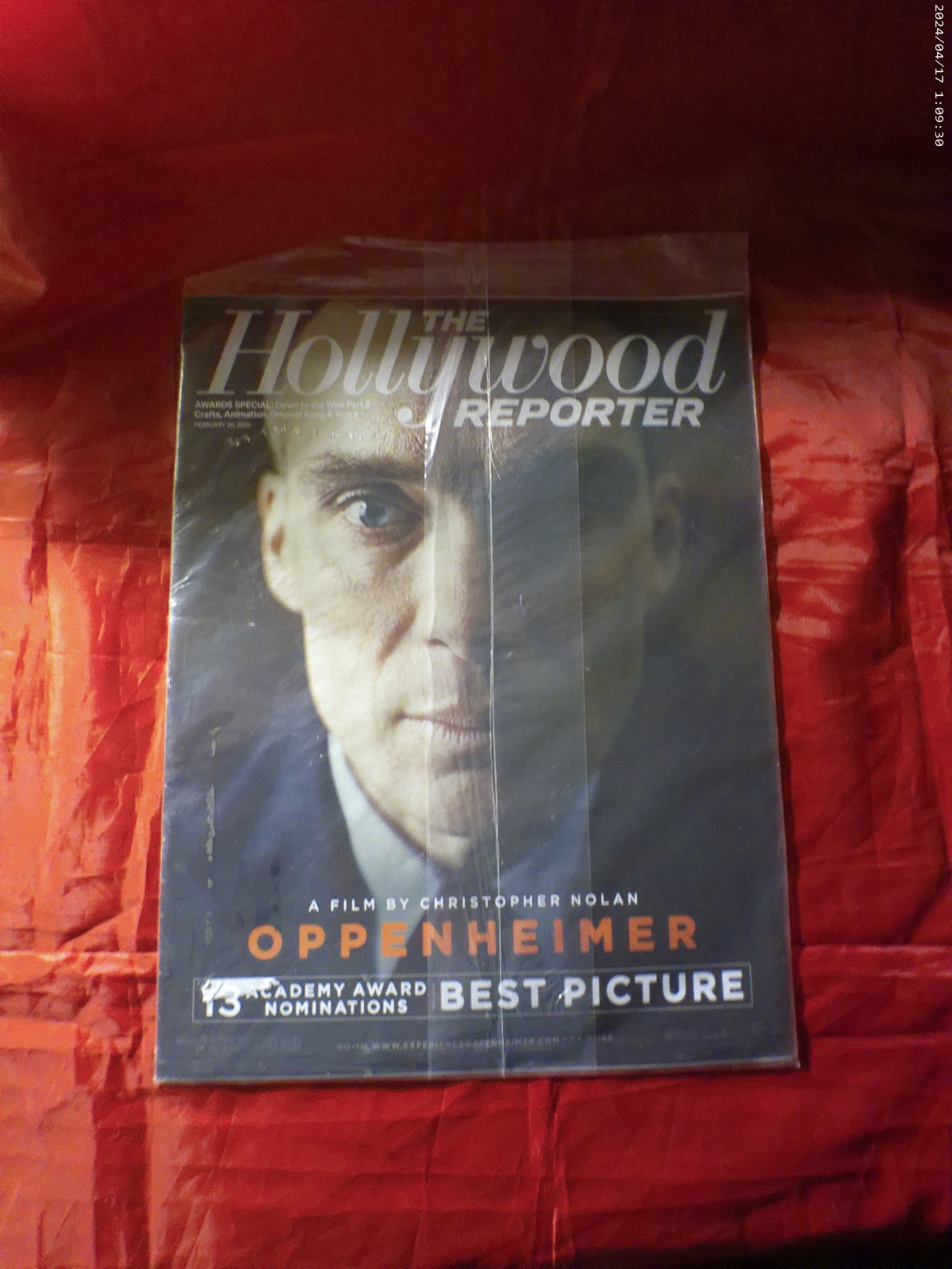 The Hollywood Reporter February 20,2021 Opennheimer Best Picture Issue NEW