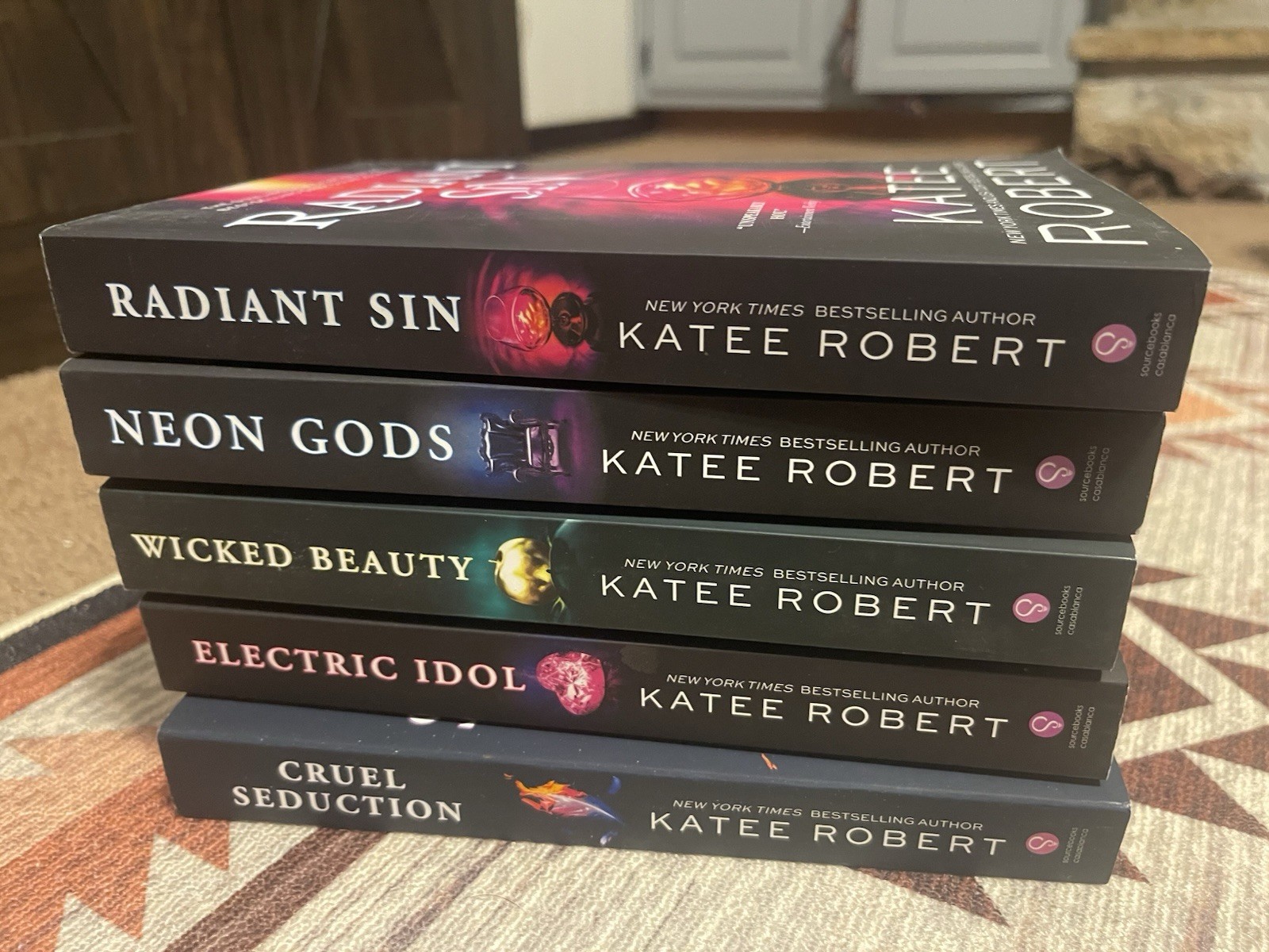 Katee Robert Dark Olympus Radiant Sin Neon Gods Paperback Sourcebooks Fantasy