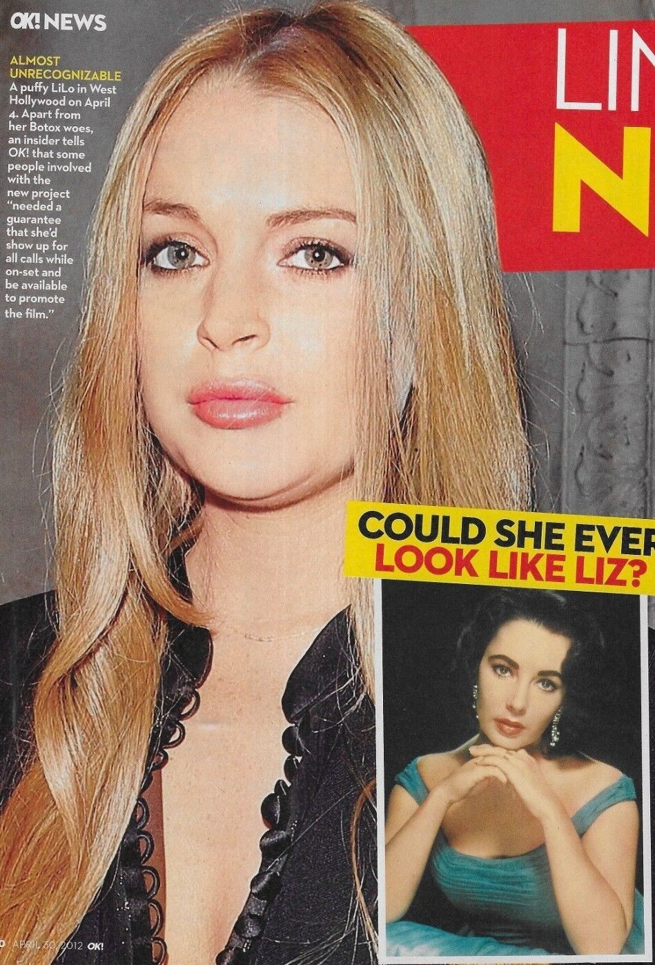 Ok Magazine Angelina Jolie Brad Pitt Janet Jackson Teen Mom Lindsay Lohan 2012