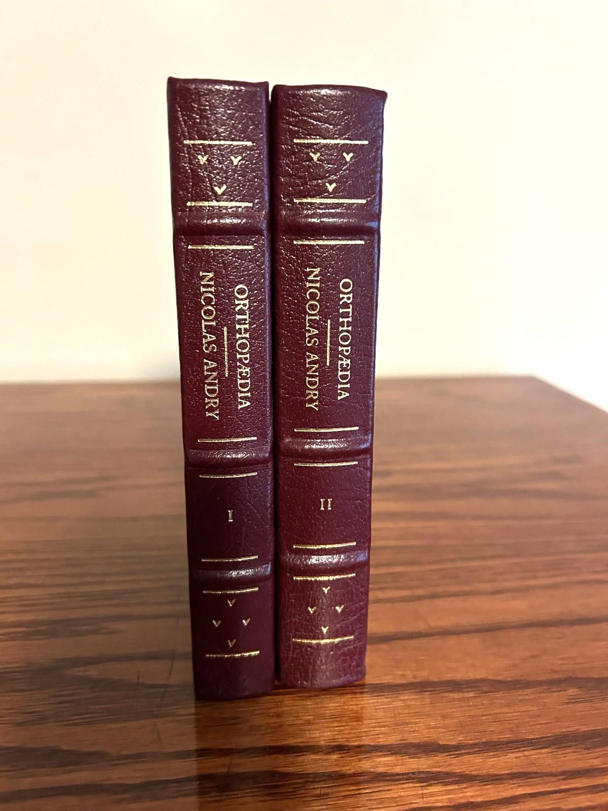 Gryphon Editions Leather Orthopaedia, 2 vols. by Nicolas Andry
