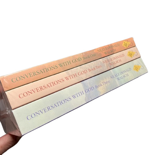 Conversations With God Complete Trilogy Set Books 1-3 by Neale Donald Walsch PB