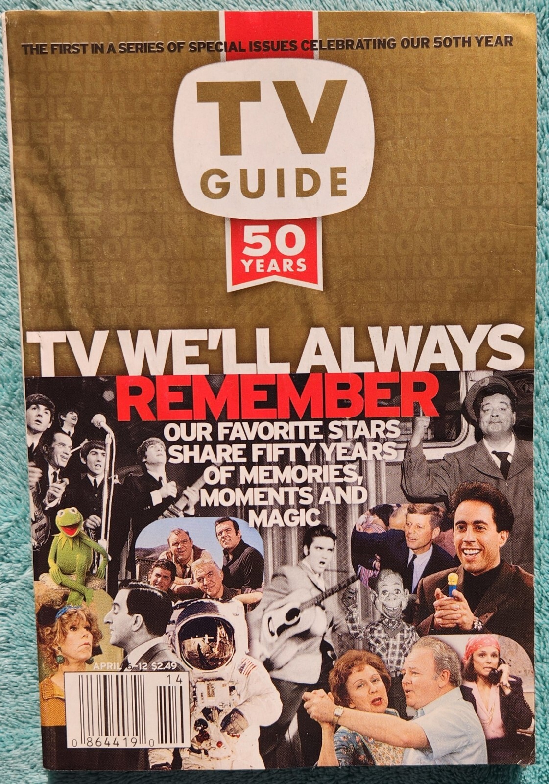 TV Guide 50 Years TV We’ll Always Remember 2002 Complete Issue 230 Pages