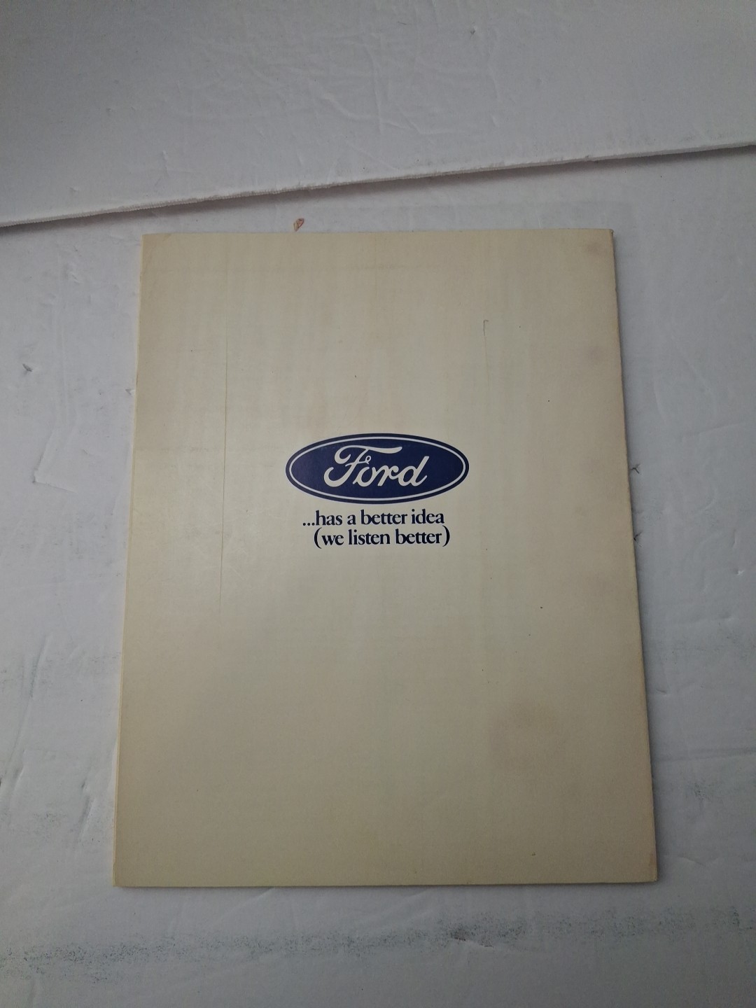 Car Buying Made Easier – Second Edition – Ford Motor Co – 1971 – Softbound Book