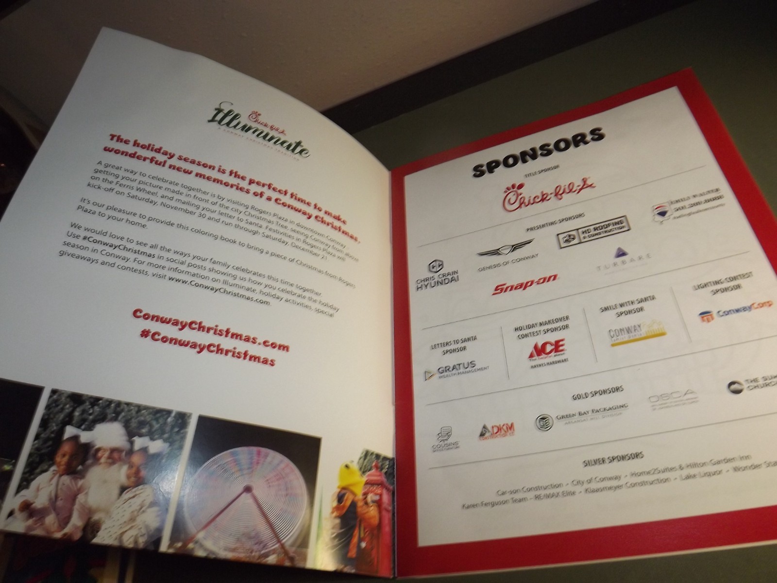 Chick-Fil-A – Illuminate – Christmas Coloring Book – Unused – 17 pages