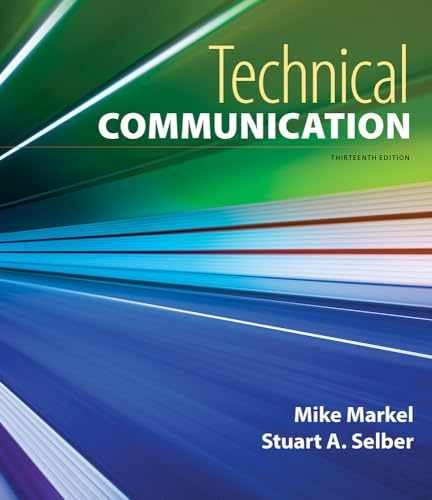 Technical Communication – Paperback, by Markel Mike; Selber – Acceptable n