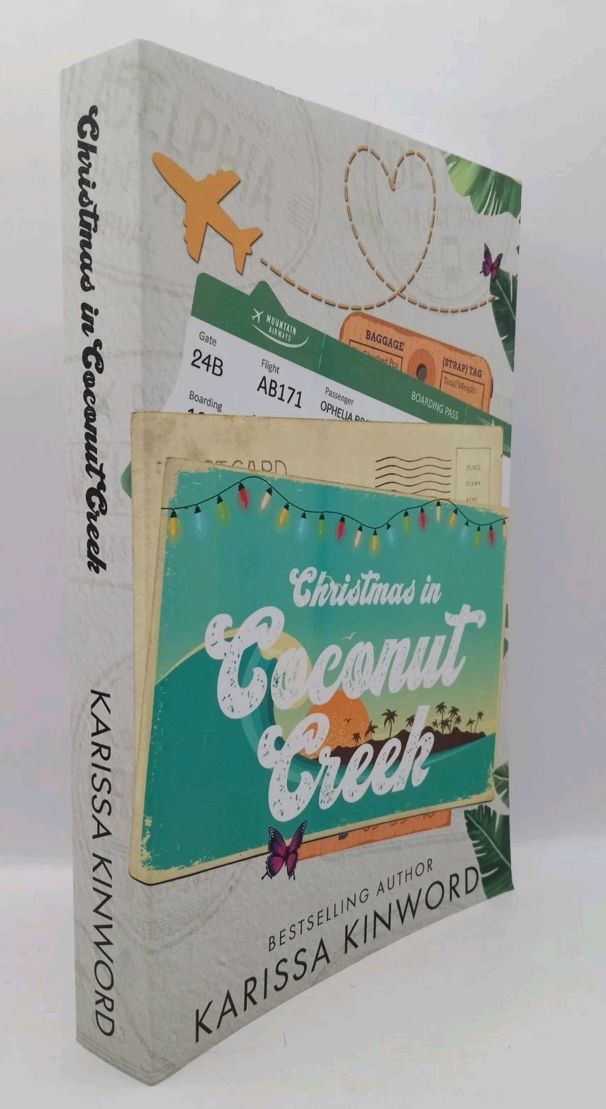 Signed Christmas in Coconut Creek Karissa Kinword Contemporary Hallmark Romance