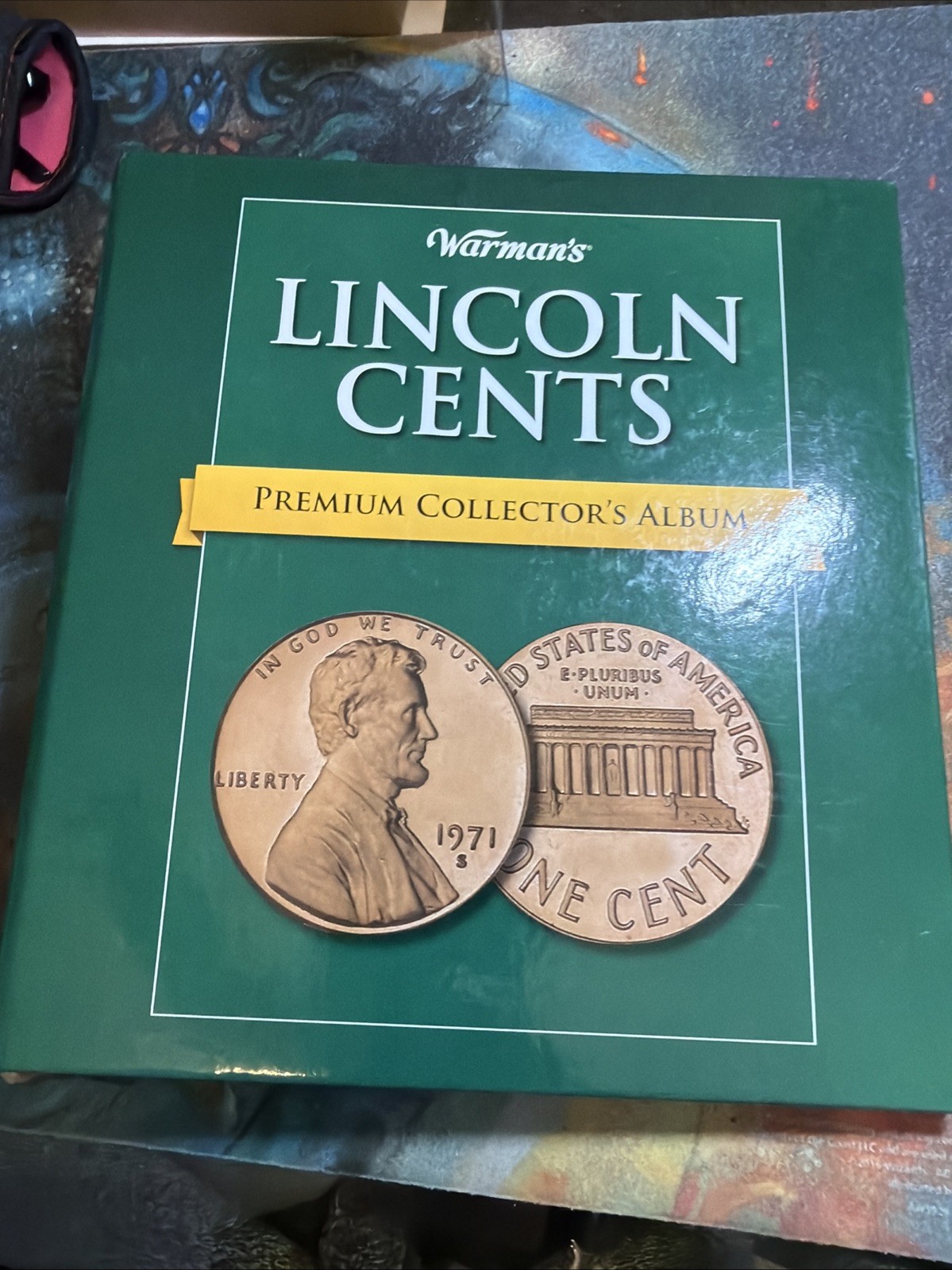 WARMAN’S PREMIUM LINCOLN CENT ALBUM – Hardcover *Excellent Condition*