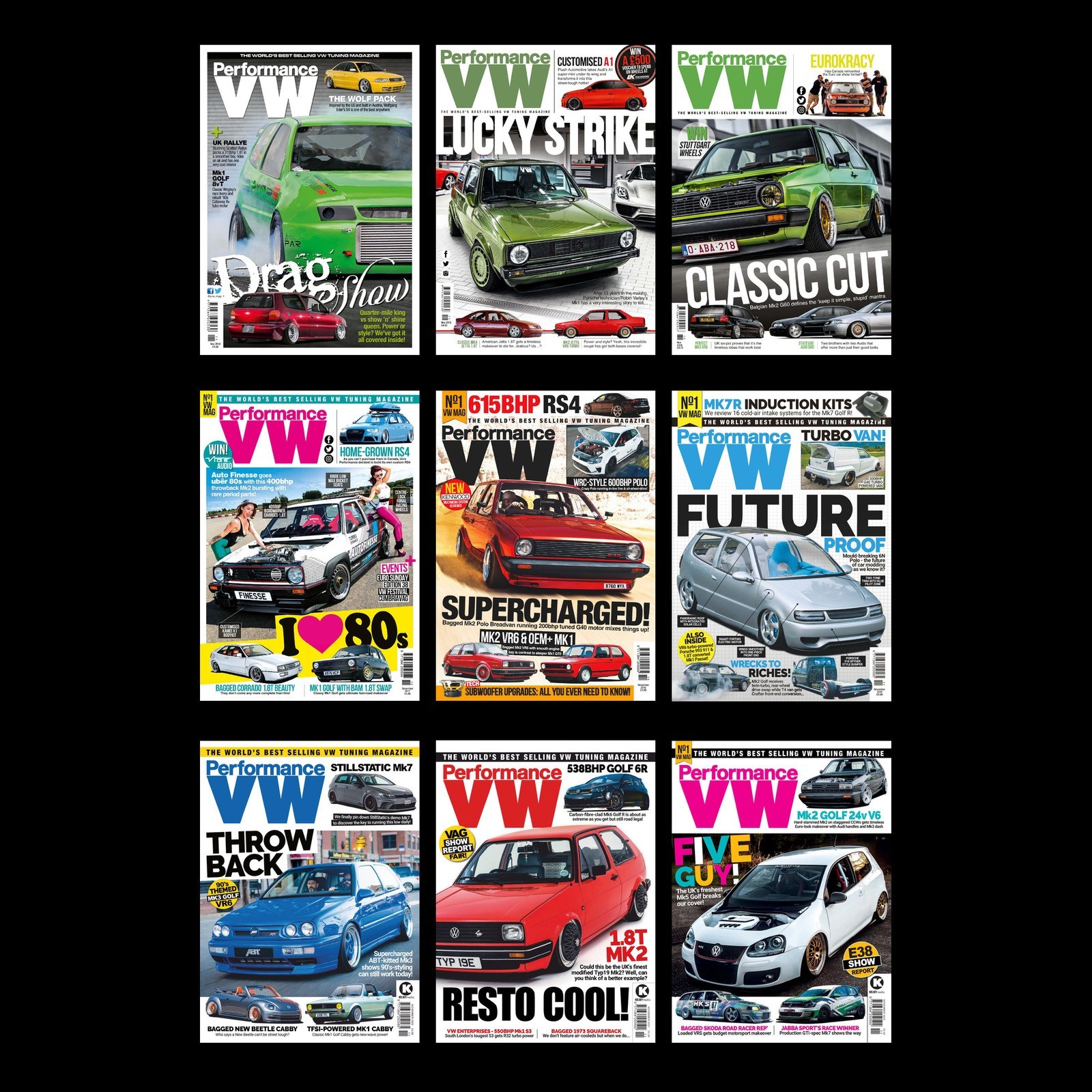 Performance VW magazine 132 issues & 4 specials on USB + immediate bonus