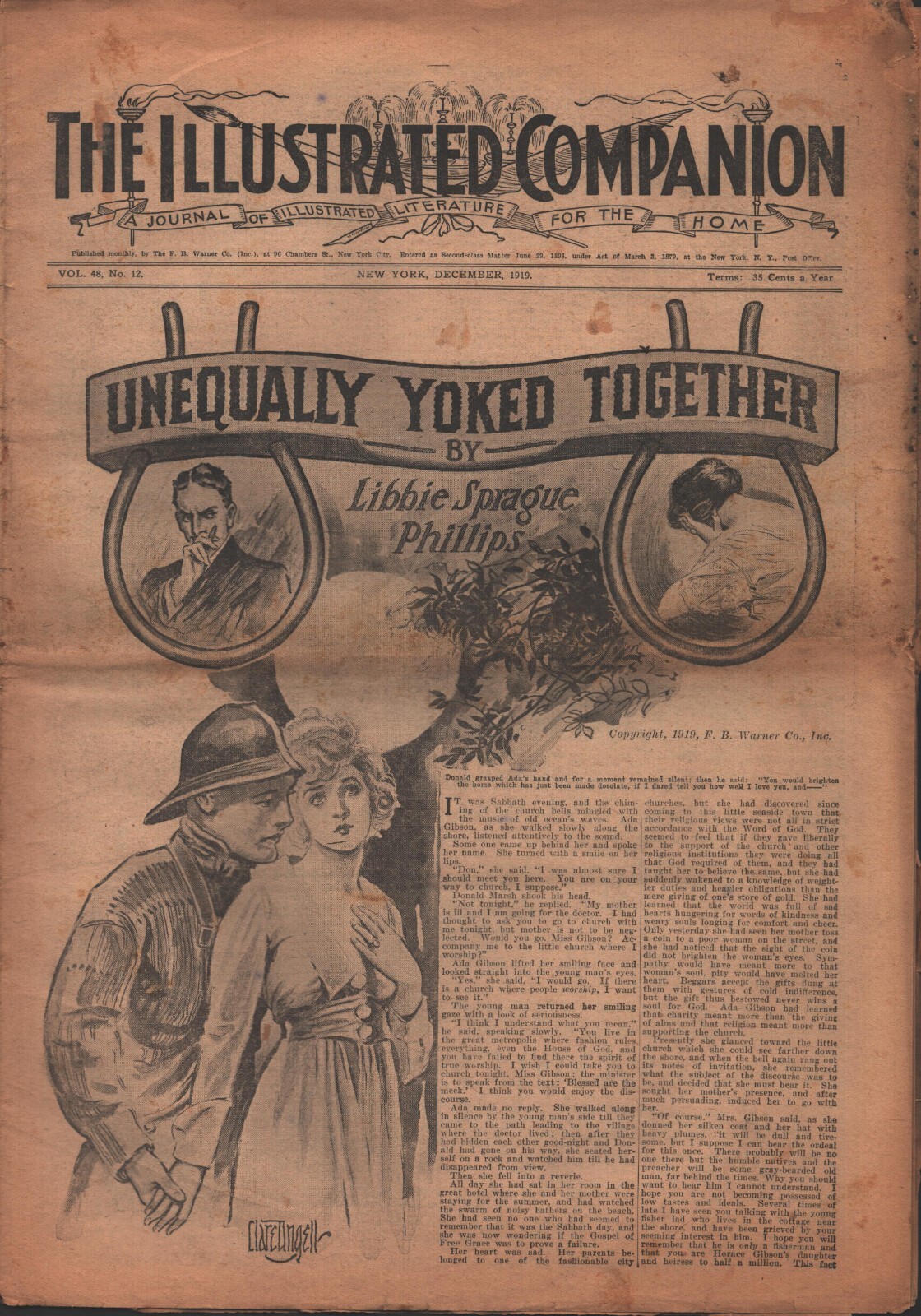 The Illustrated Companion – December 1919 – Illustrated Literature – V.48 N.12