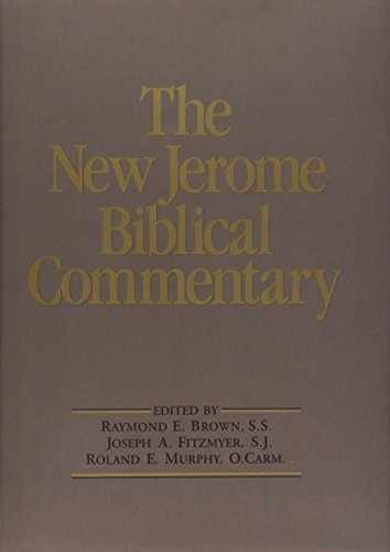 The New Jerome Biblical – Hardcover, by Brown Raymond Edward; – Acceptable j