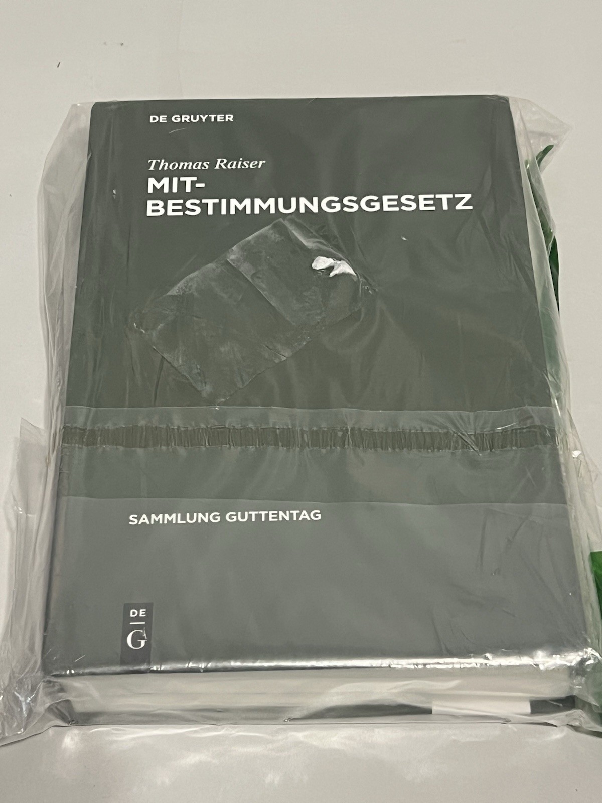 Thomas Raiser Mitbestimmungsgesetz (Hardback) Sammlung Guttentag