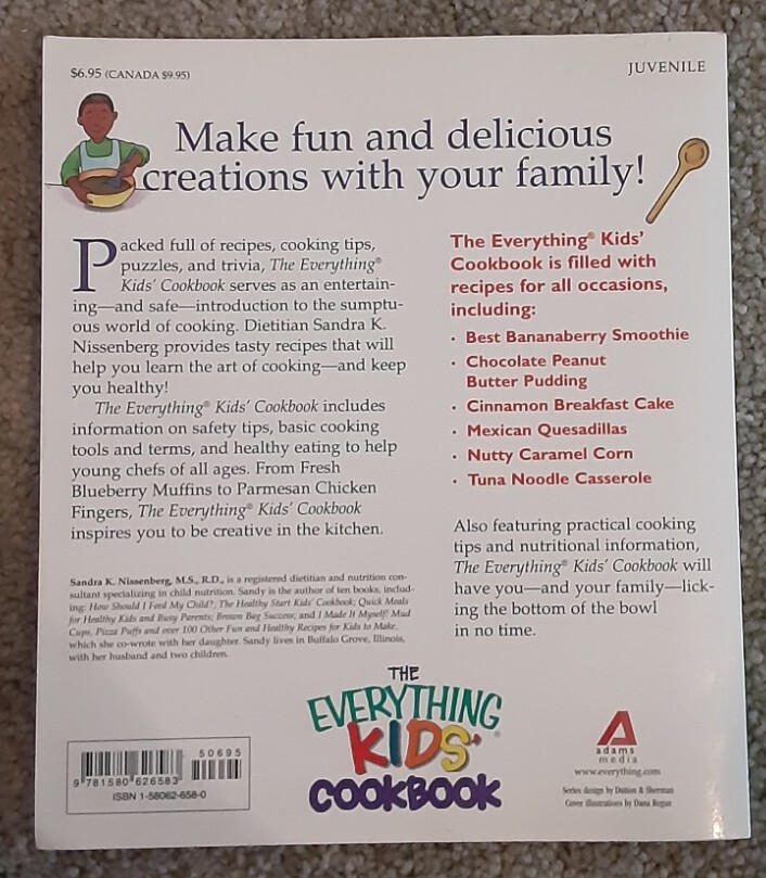 Everything® Kids Ser.: The Everything Kids’ Cookbook by Sandra K. Nissenberg