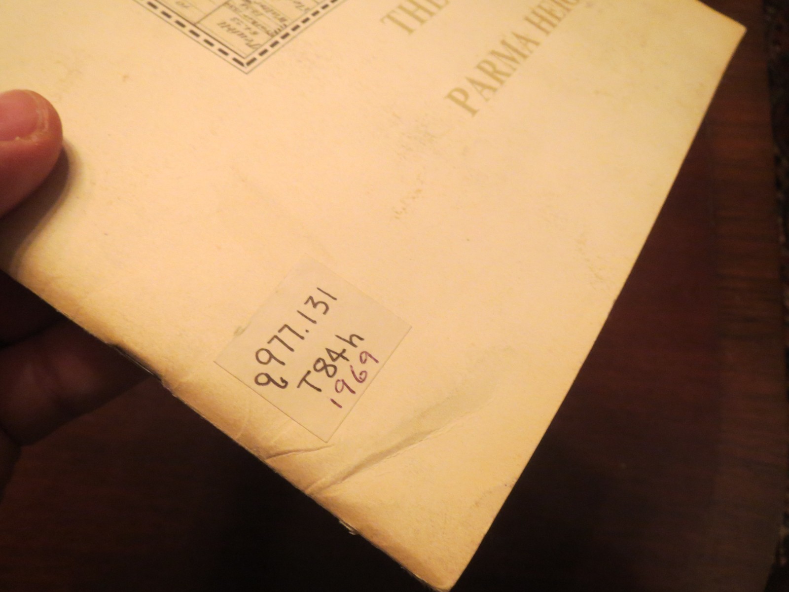 Heritage of Parma Heights Ohio OH Cuyahoga 1969 Softbound History
