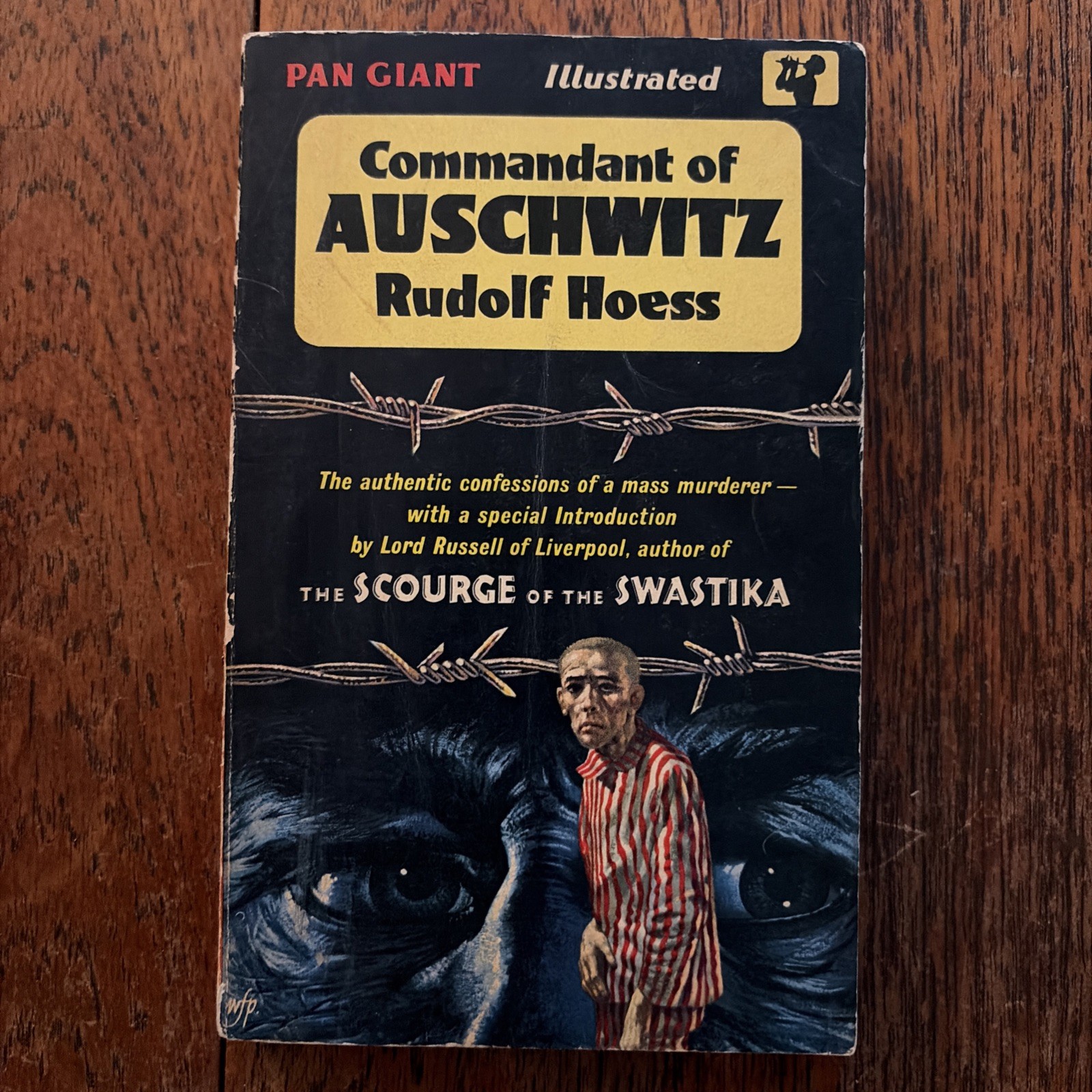 Commandment of Auschwitz, Rudolf Hoess, Vintage Pan Paperback Nazi Autobiography