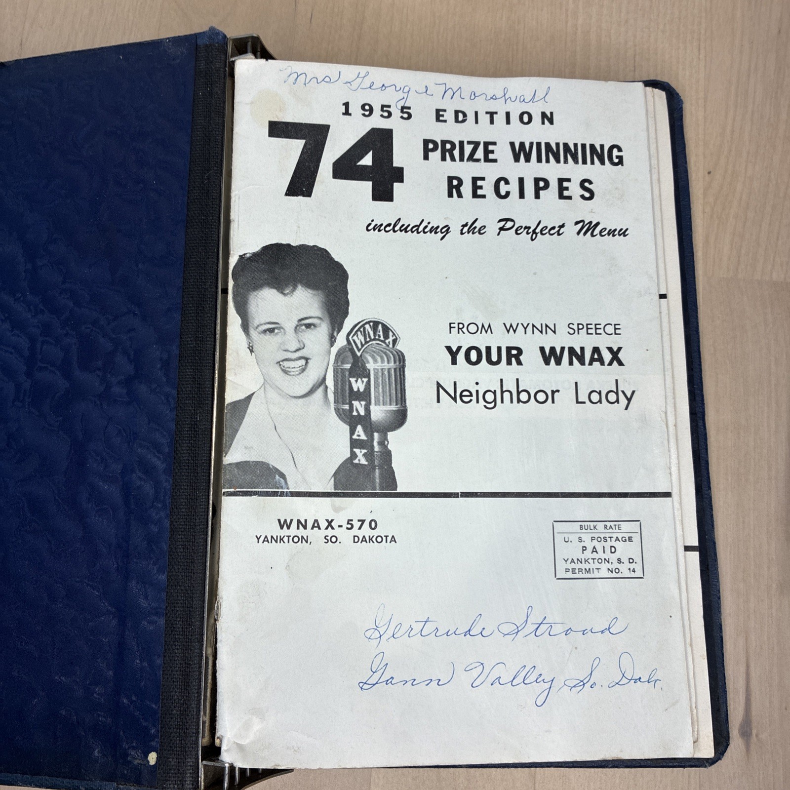 WNAX Yankton SD Your Neighbor Lady Books 1947-50s Lot of 14 in 3 binders