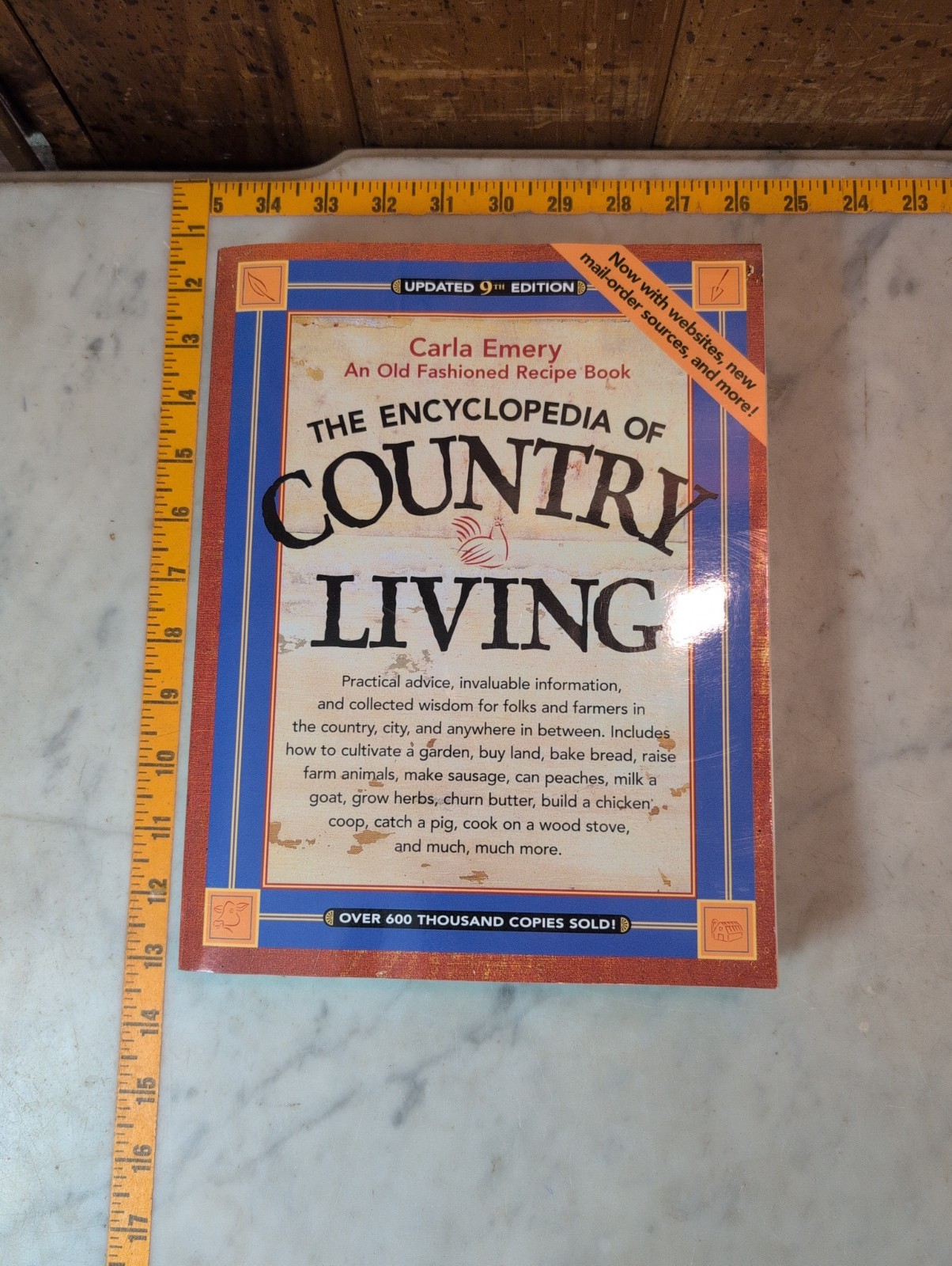 Encyclopedia of Country Living : An Old Fashioned Recipe Book by Carla Emery 9th