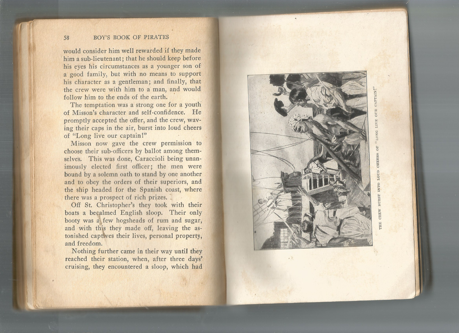 BOYS BOOK OF PIRATES – HC -1908 -HOWARD PYLE+REAR ADMIRAL J.H.UPSHUR +PAUL HULL