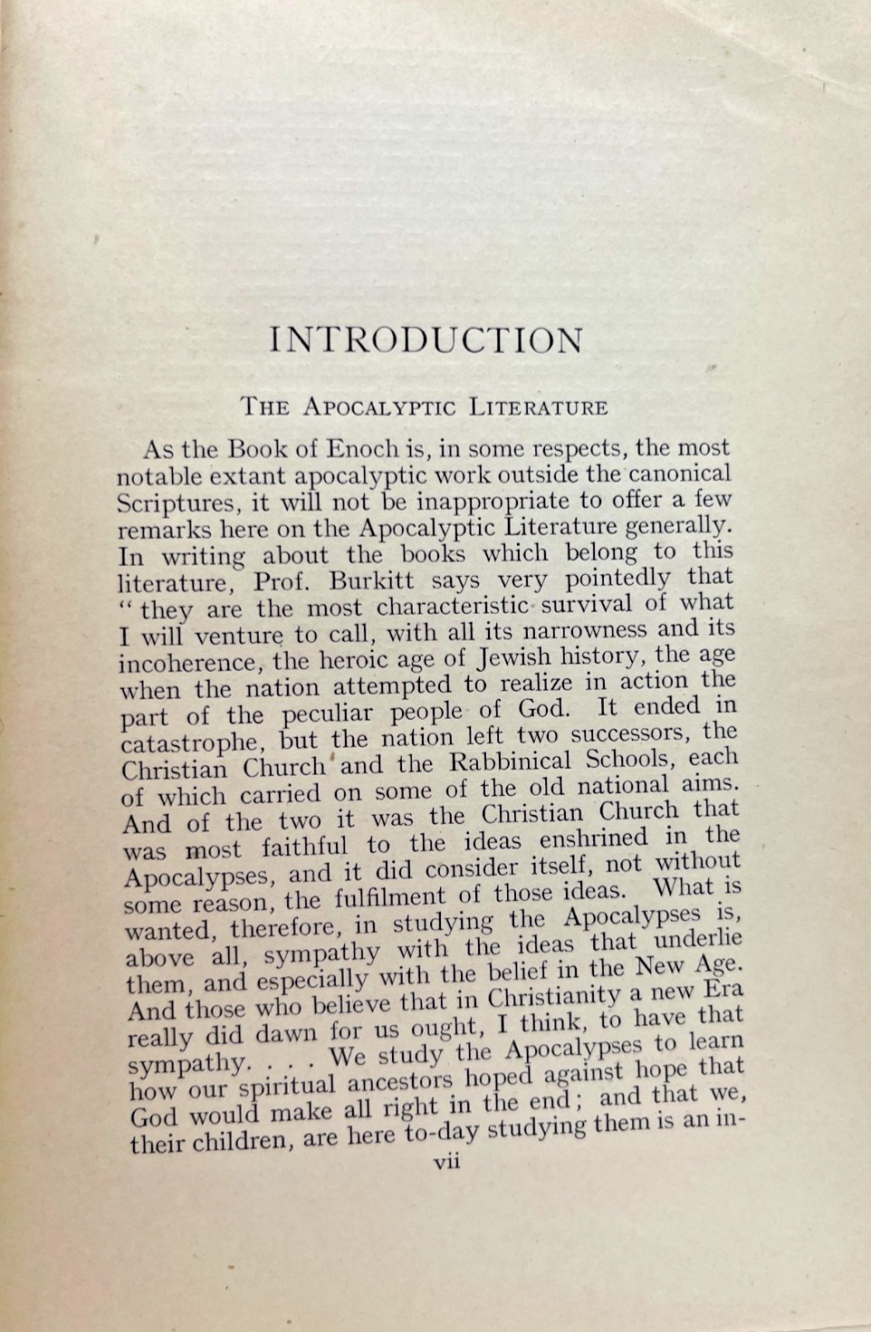 1917 Book of Enoch R H Charles SPCK 1 Enoch Oesterley Intro Religious Theology