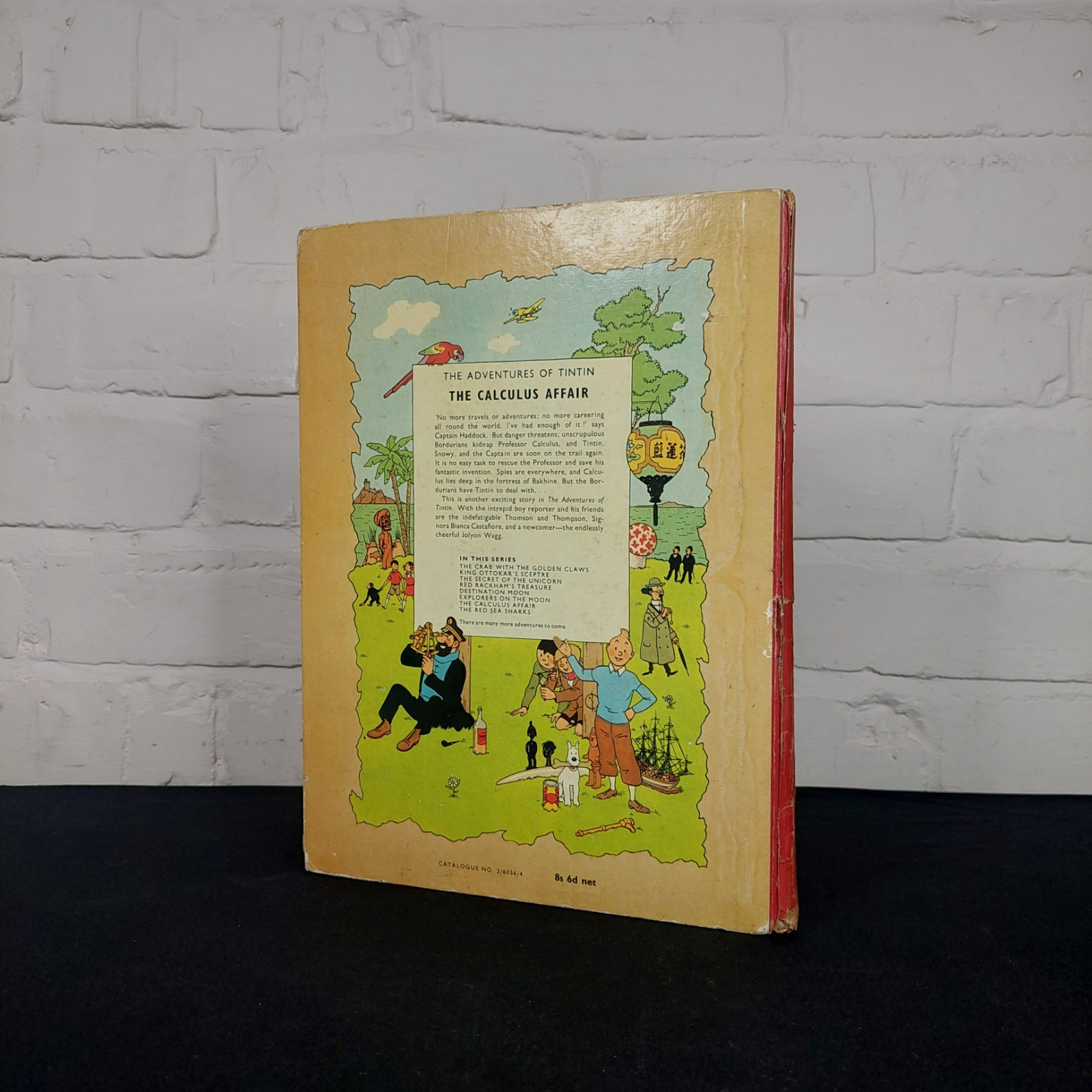 The Calculus Affair: Methuen 1960 UK 1st Edition HB Tintin book by Herge