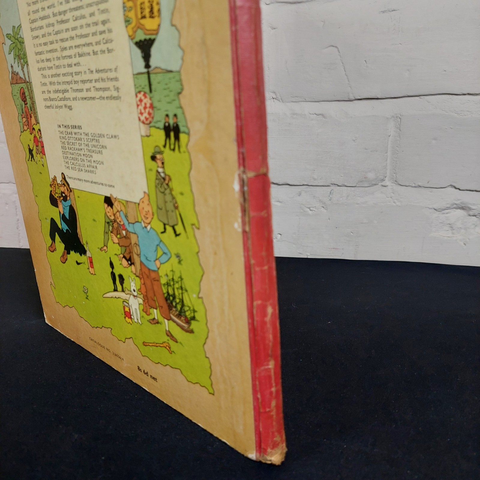 The Calculus Affair: Methuen 1960 UK 1st Edition HB Tintin book by Herge
