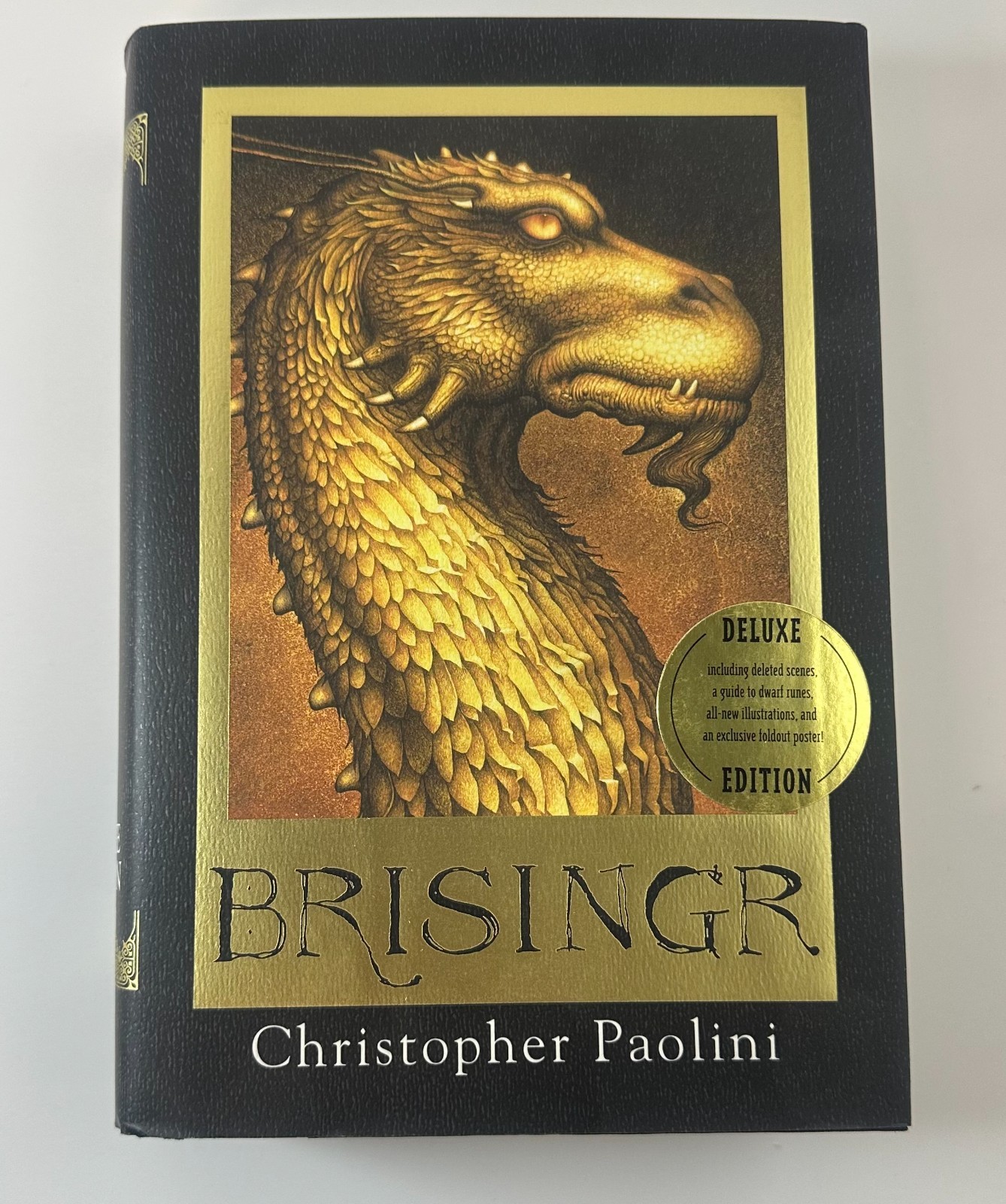 BRISINGR DELUXE EDITION (THE INHERITANCE CYCLE) By Christopher Paolini EXCELLENT