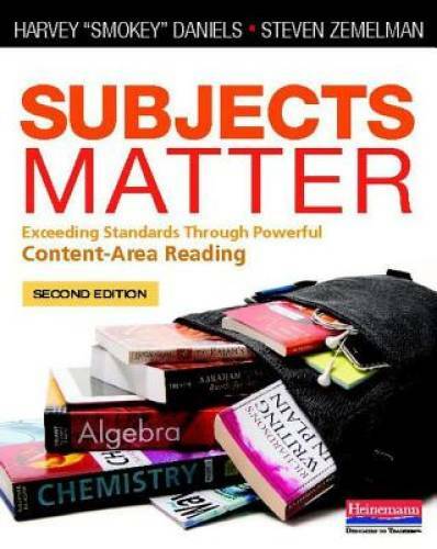 Subjects Matter, Second Edition: Exceeding Standards Through Powerful Con – GOOD