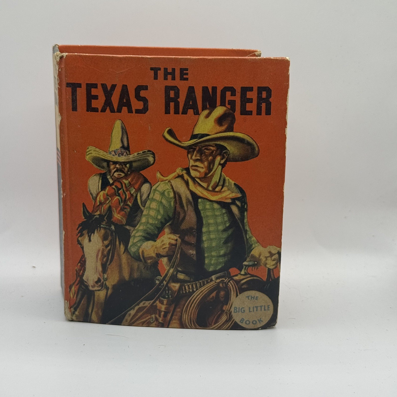 1936 THE TEXAS RANGER BLB VG- 3.5 Whitman Big Little Book #1135