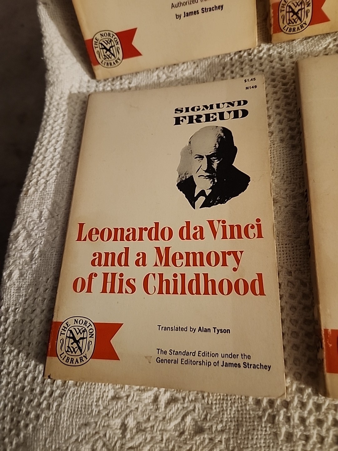 Lot of 6 Vtg Sigmund Freud PB Books Totem and Taboo The Ego and the ID & More