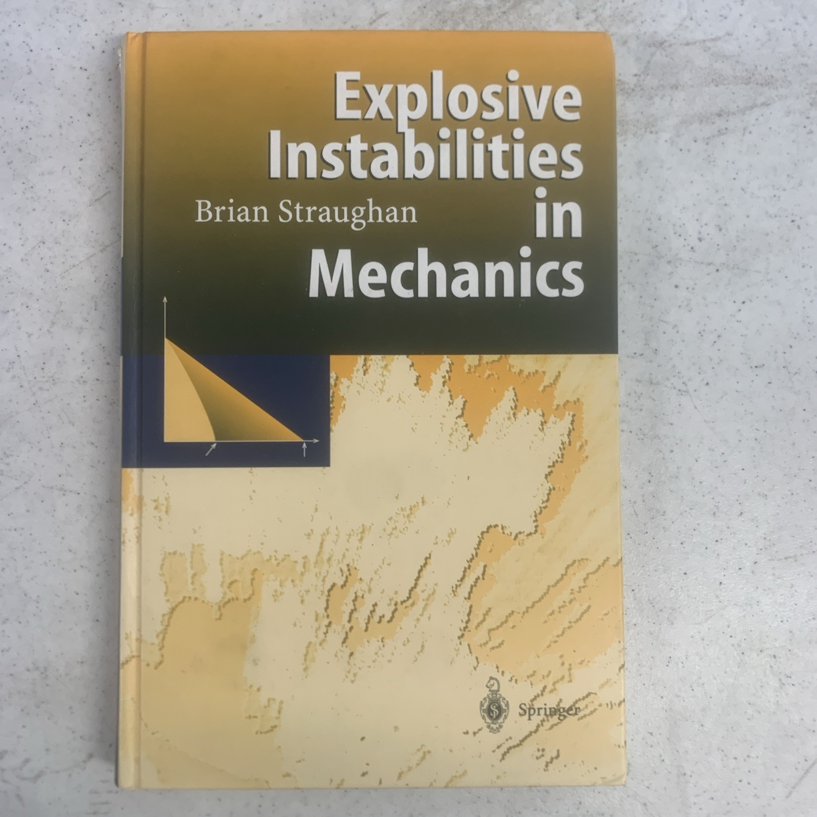 EXPLOSIVE INSTABILITIES IN MECHANICS By Brian Straughan – Hardcover *Excellent*