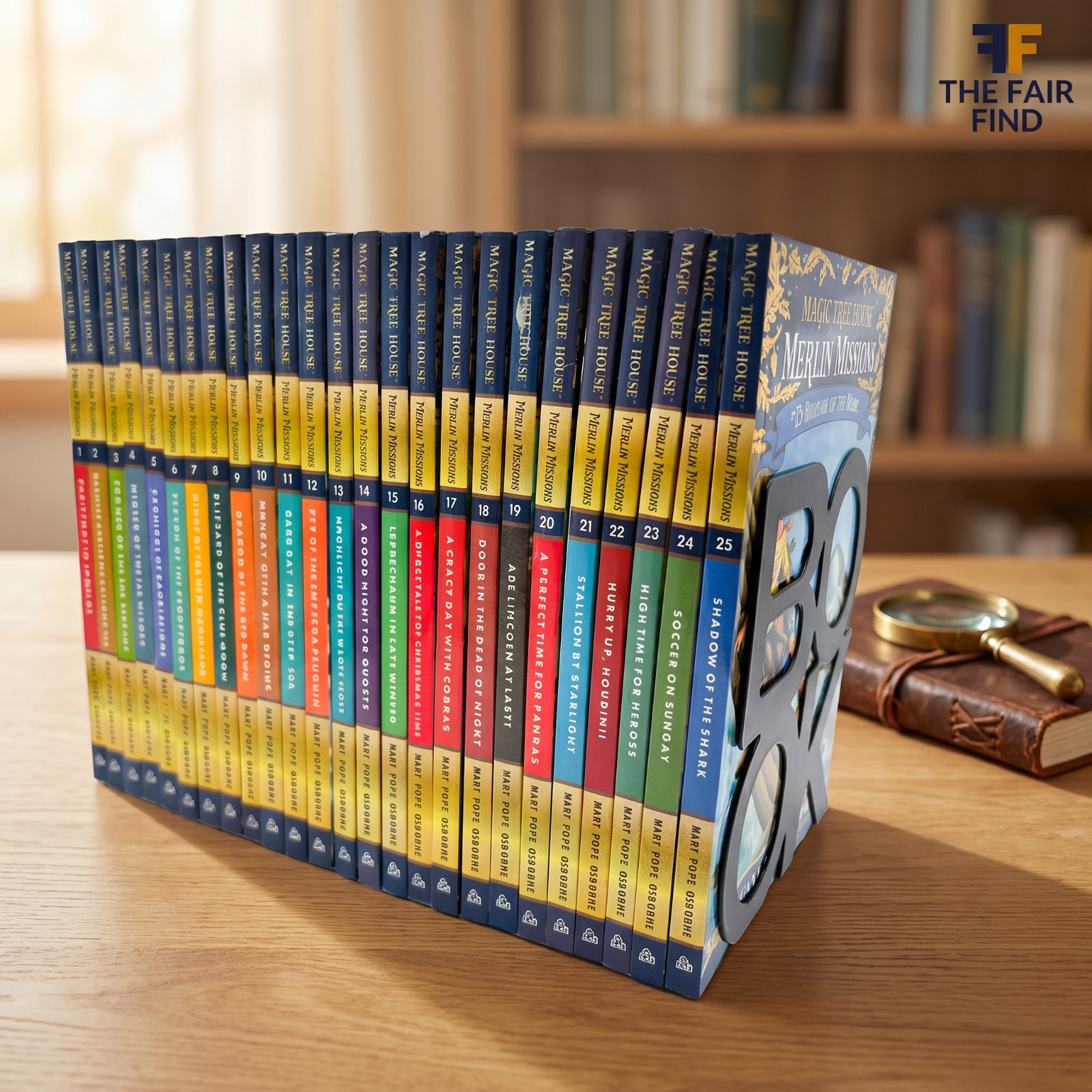 Magic Tree House Merlin Missions Books 1-25 Complete Set Mary Pope Osborne