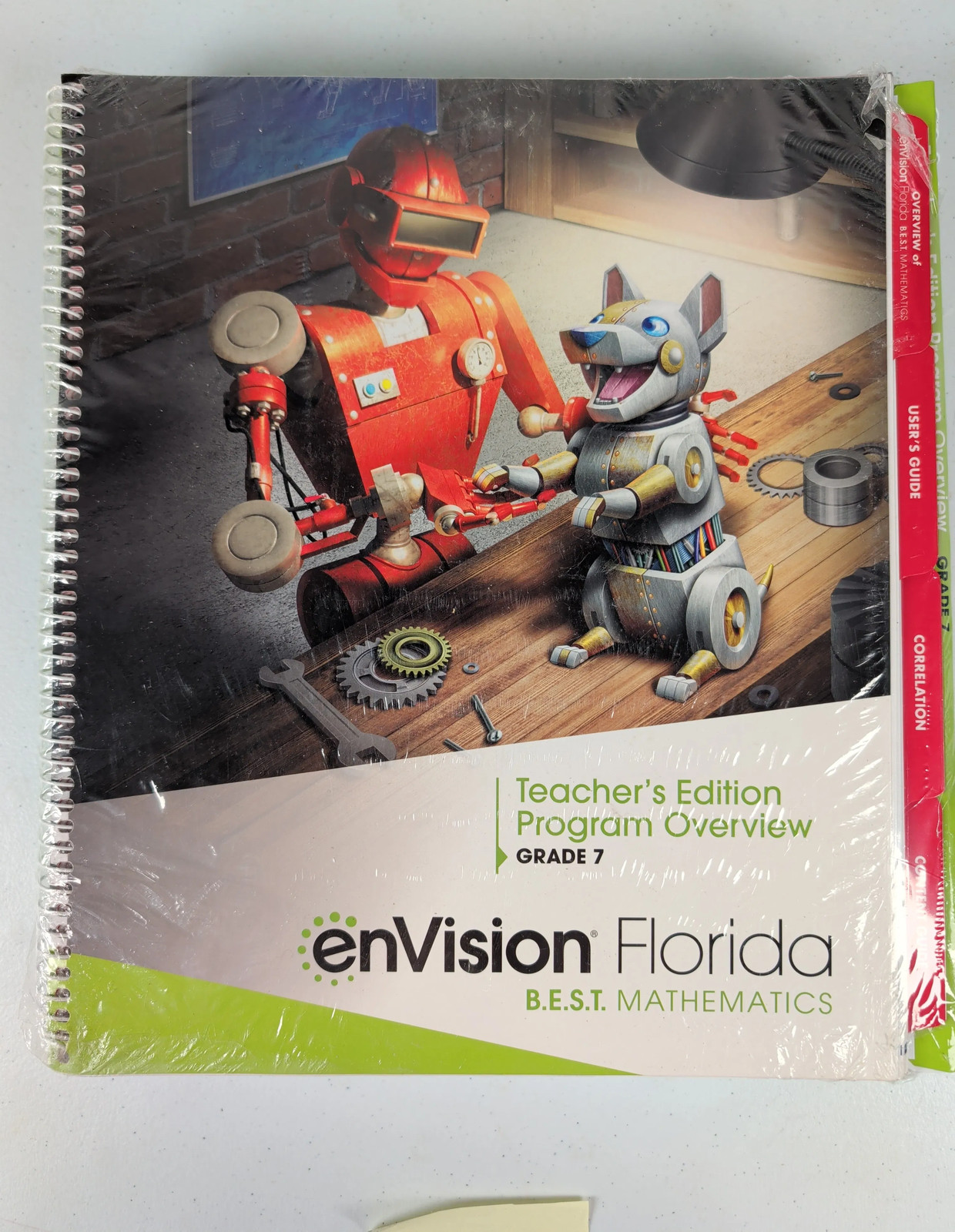 Pearson enVision Florida B.E.S.T. Math Grade 7 Teacher’s Edition Spiral Bound