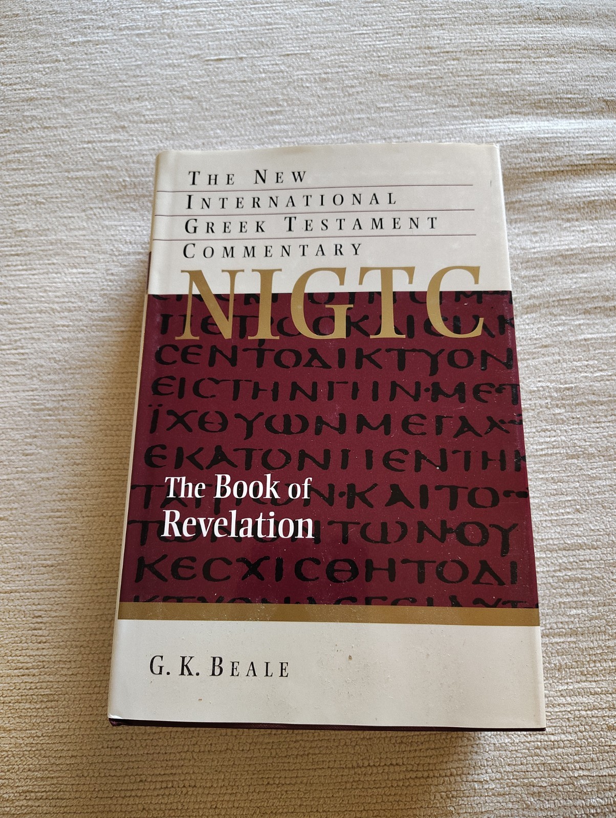 The Book of Revelation by G K Beale: Excellent Condition