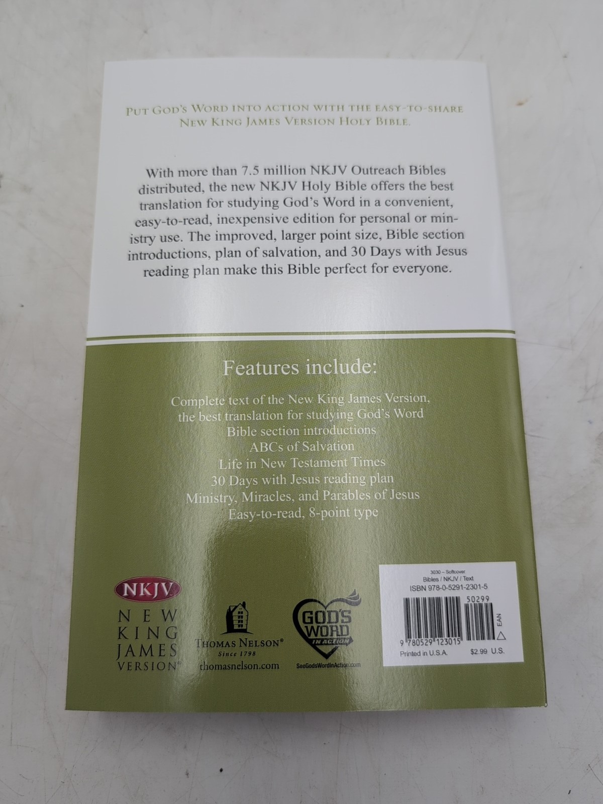 lot of 5 The Holy Bible: New King James Version NKJV